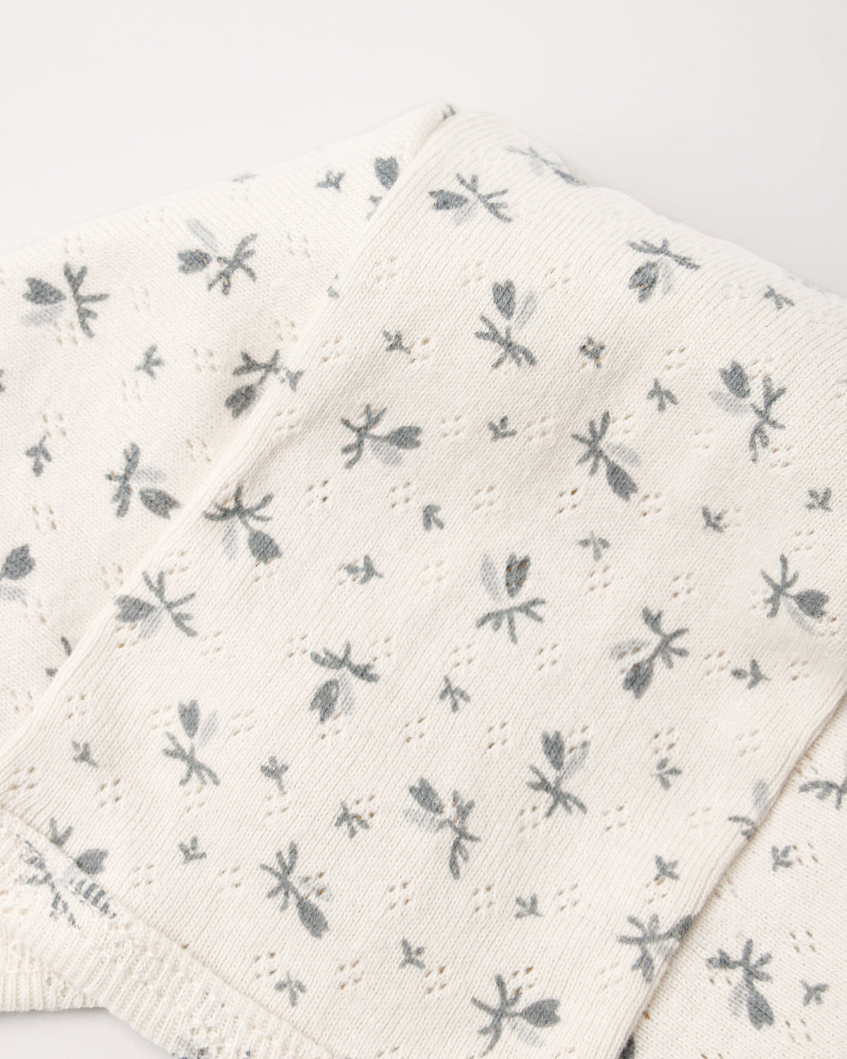 Bonnet pour bébé Blue Ditsy