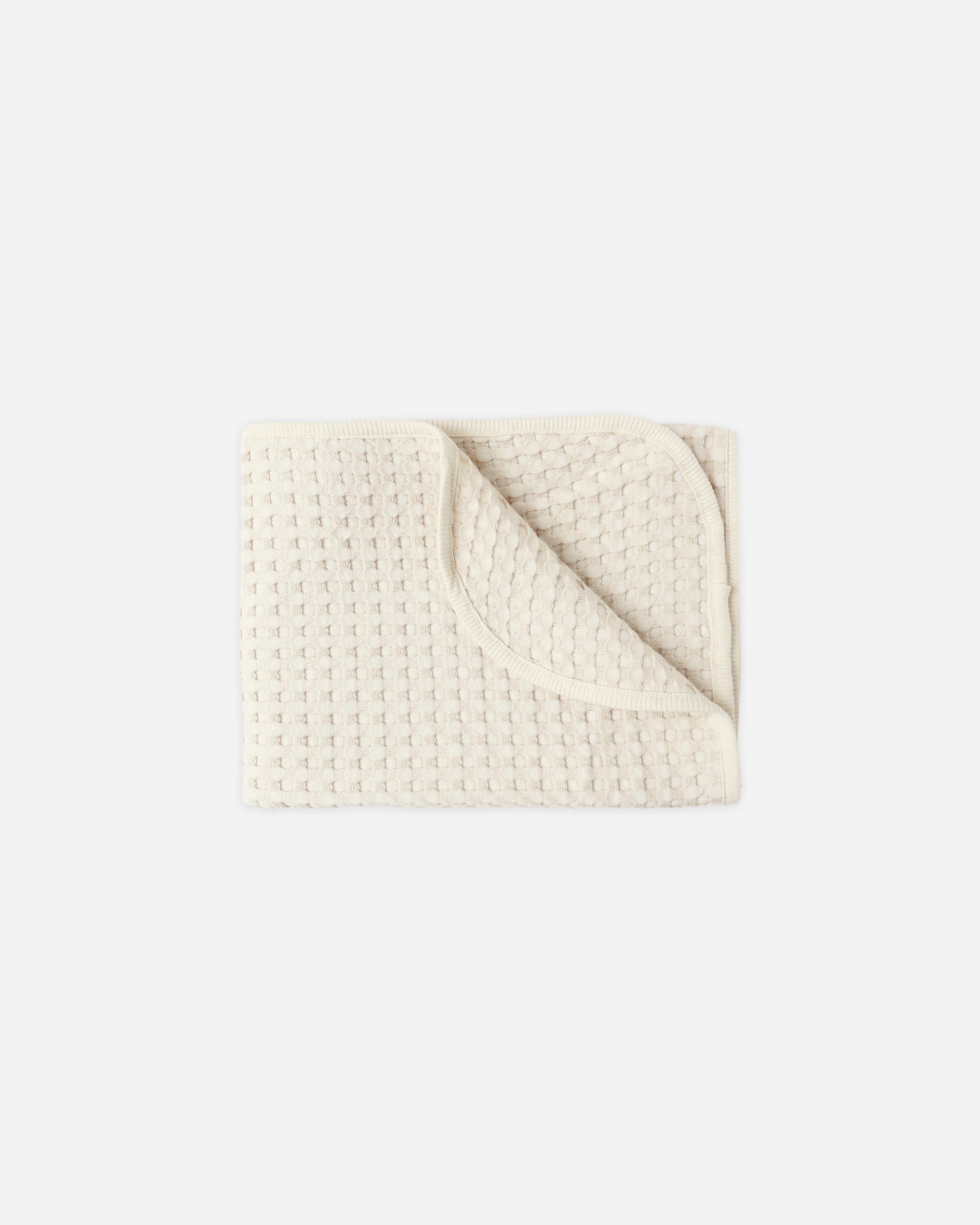 Couverture gaufrée pour bébé || Naturel