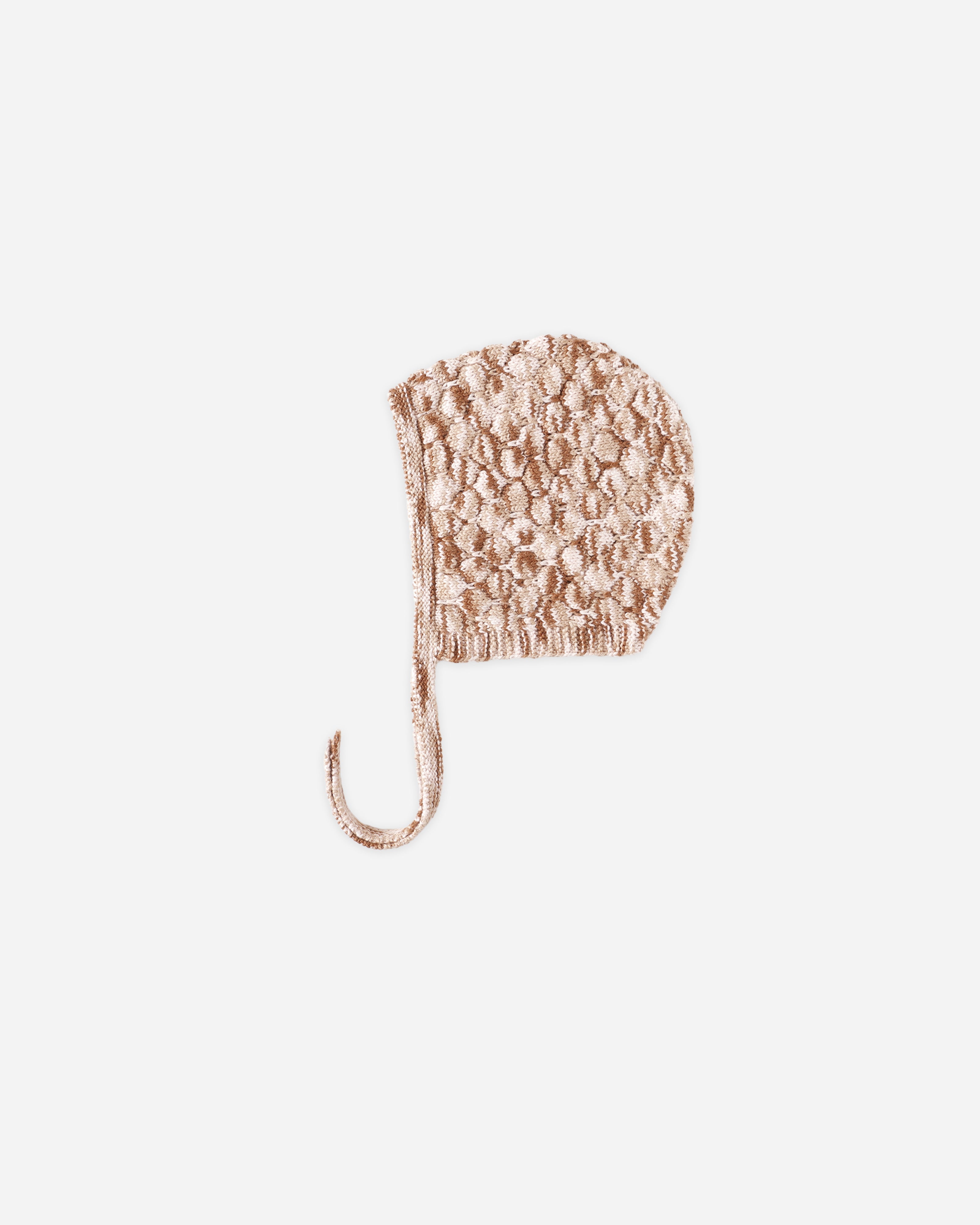 Bonnet en tricot || Rose moucheté