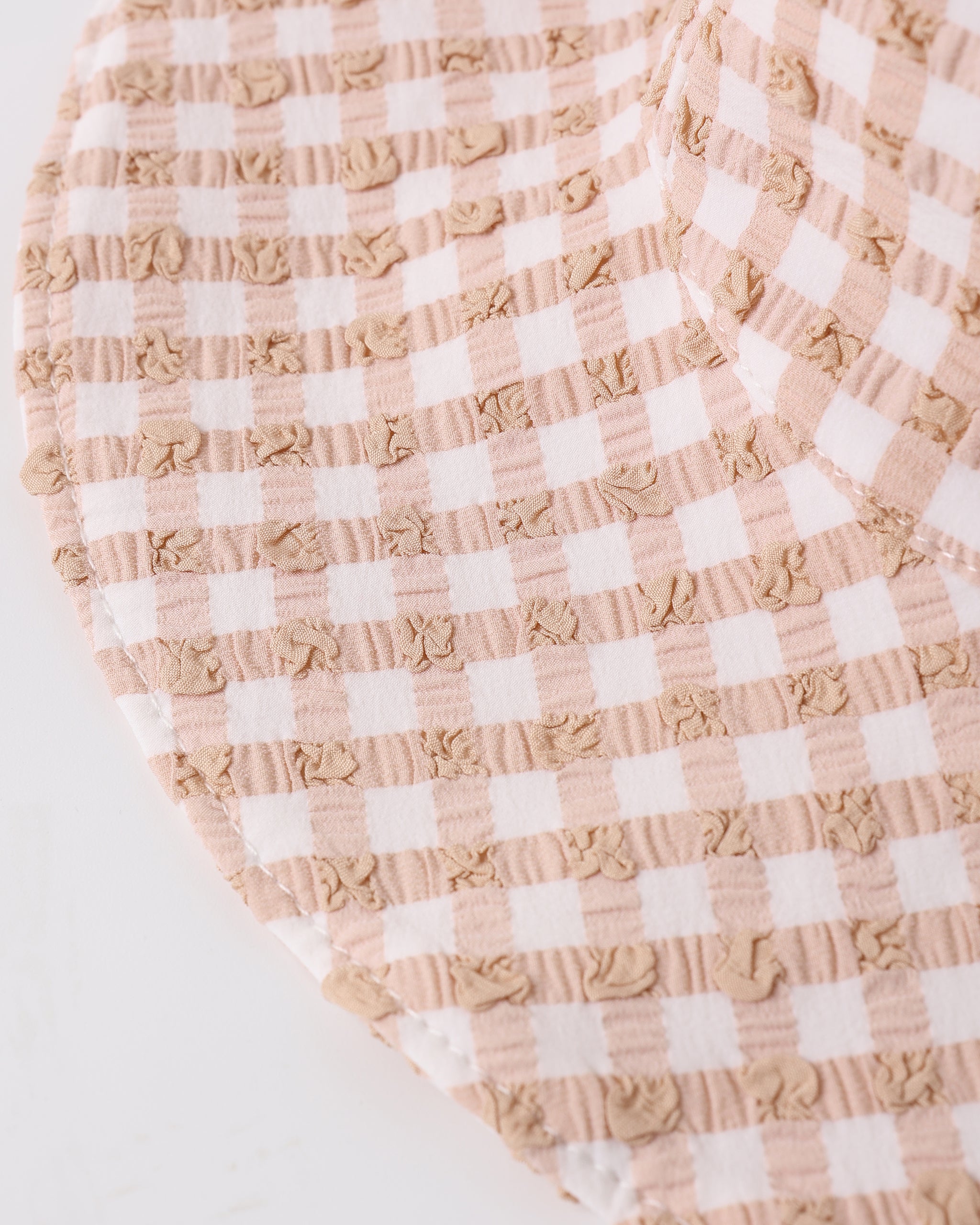 Sun Hat Melon Check - Rylee + Cru | Kids Clothes | Trendy Baby Clothes | Modern Infant Outfits |