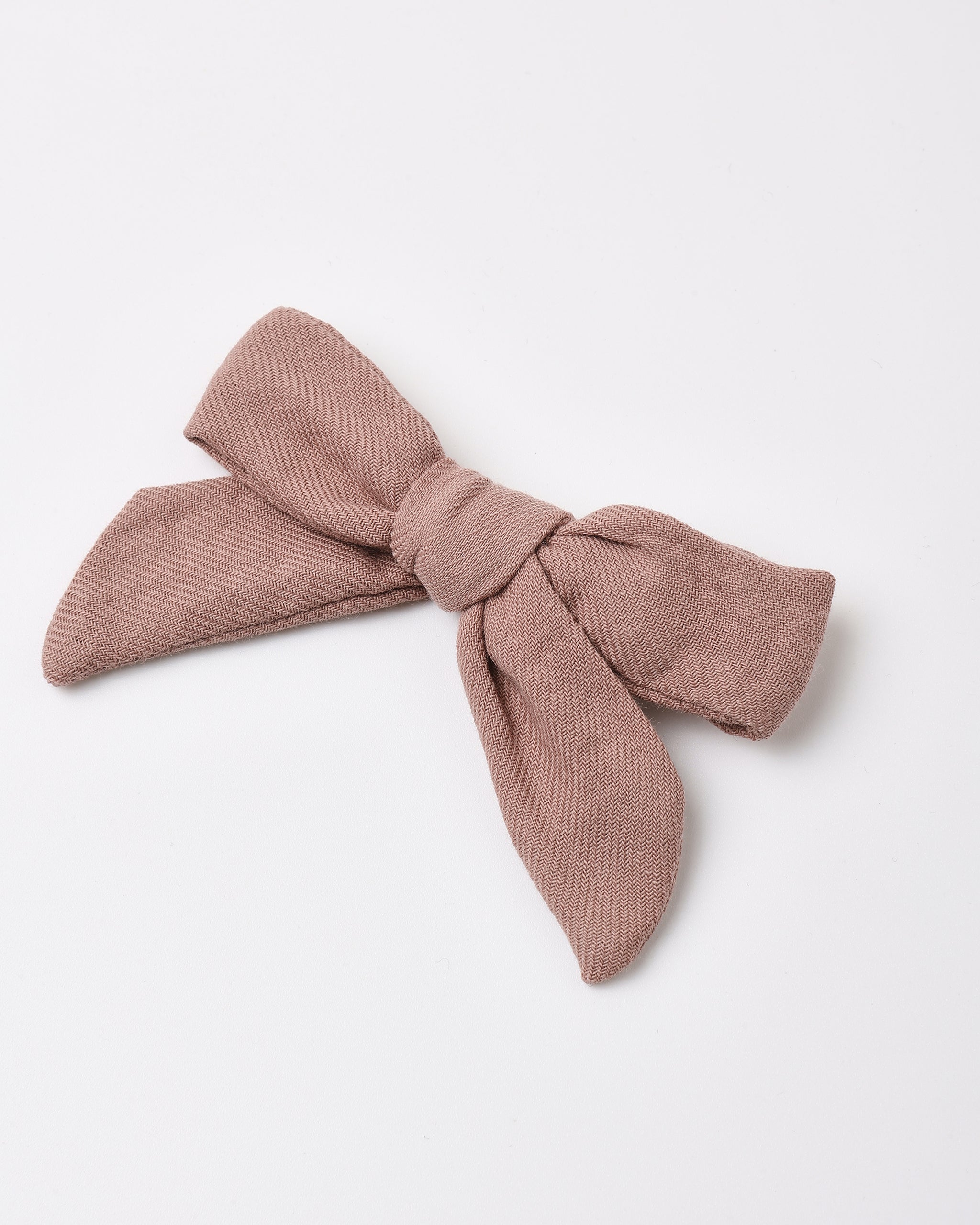 Bow W. Clip, Set Of 3 Mulberry, Slate, Natural - Rylee + Cru | Kids Clothes | Trendy Baby Clothes | Modern Infant Outfits |