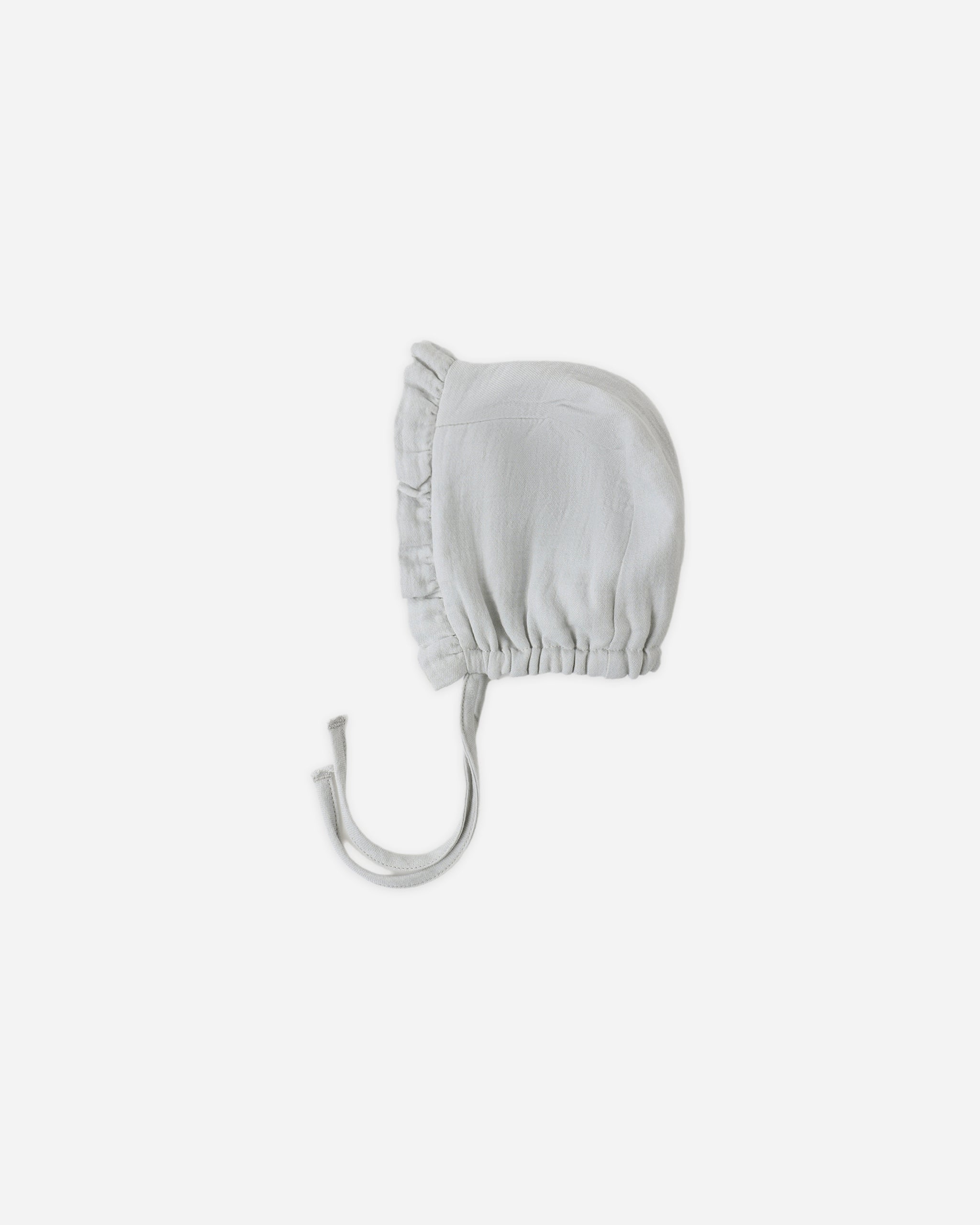 Woven Ruffle Bonnet Sky - Rylee + Cru | Kids Clothes | Trendy Baby Clothes | Modern Infant Outfits |