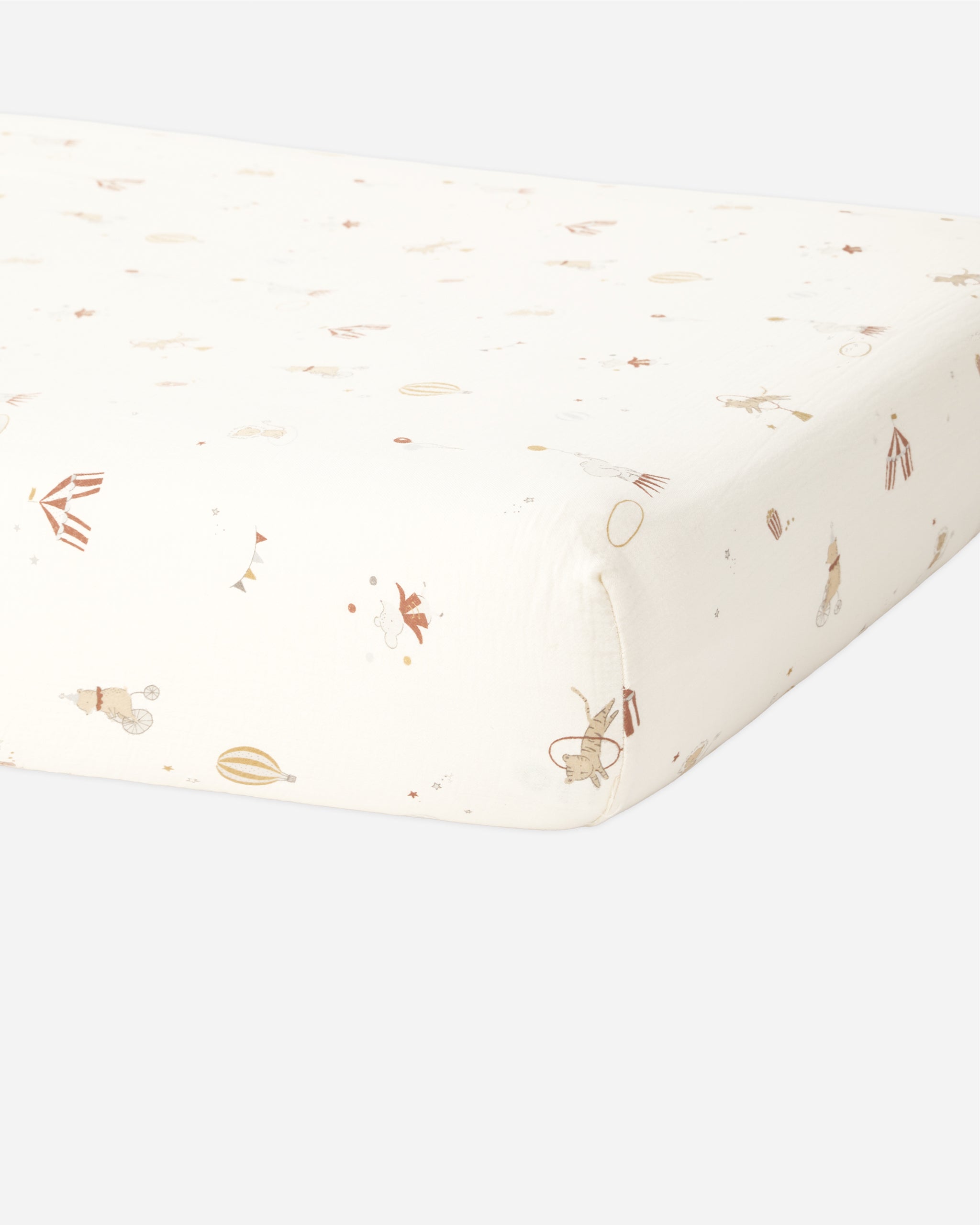 Woven Crib Sheet Carnival - Rylee + Cru | Kids Clothes | Trendy Baby Clothes | Modern Infant Outfits |