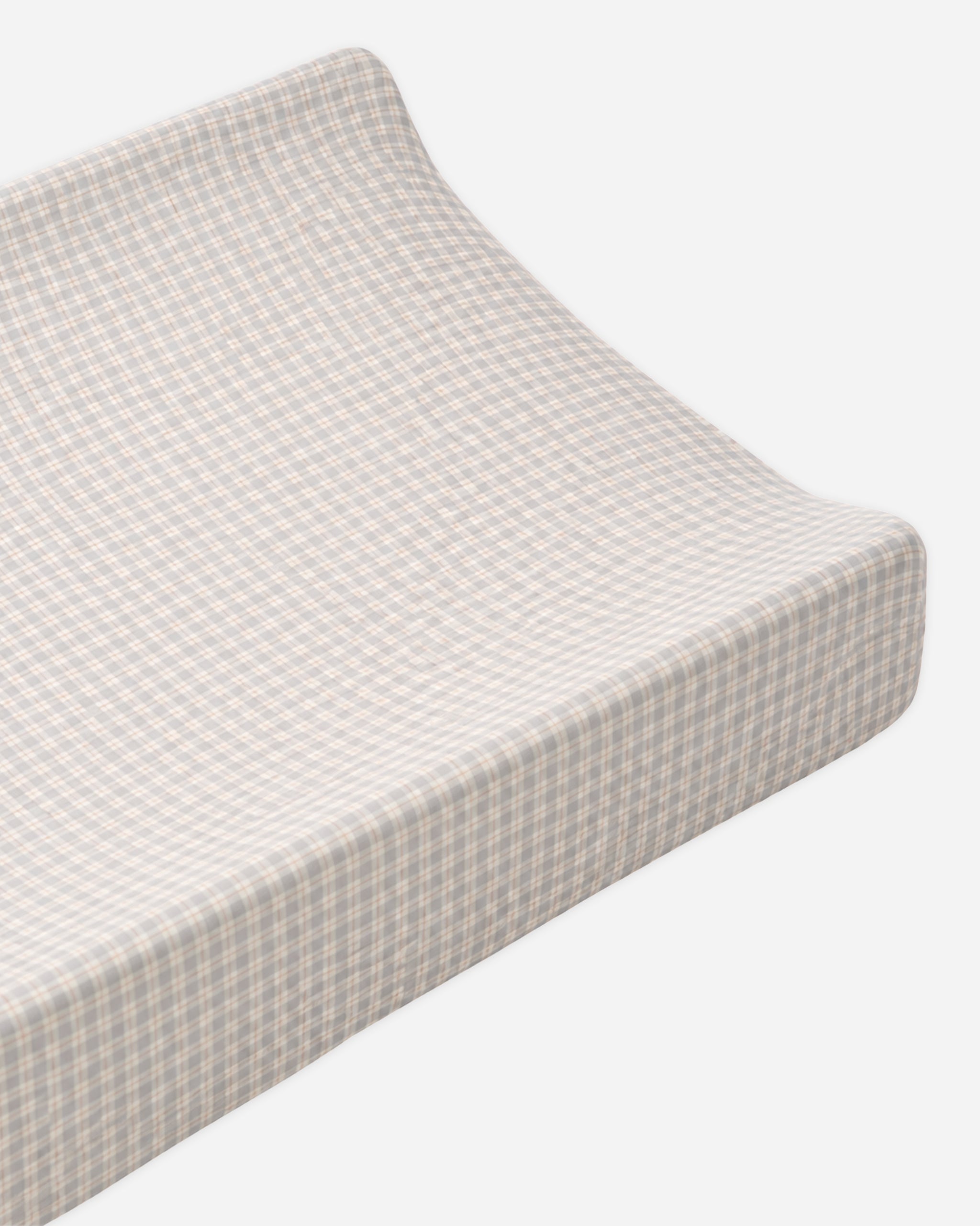 Changing Pad Cover Blue Gingham - Rylee + Cru | Kids Clothes | Trendy Baby Clothes | Modern Infant Outfits |