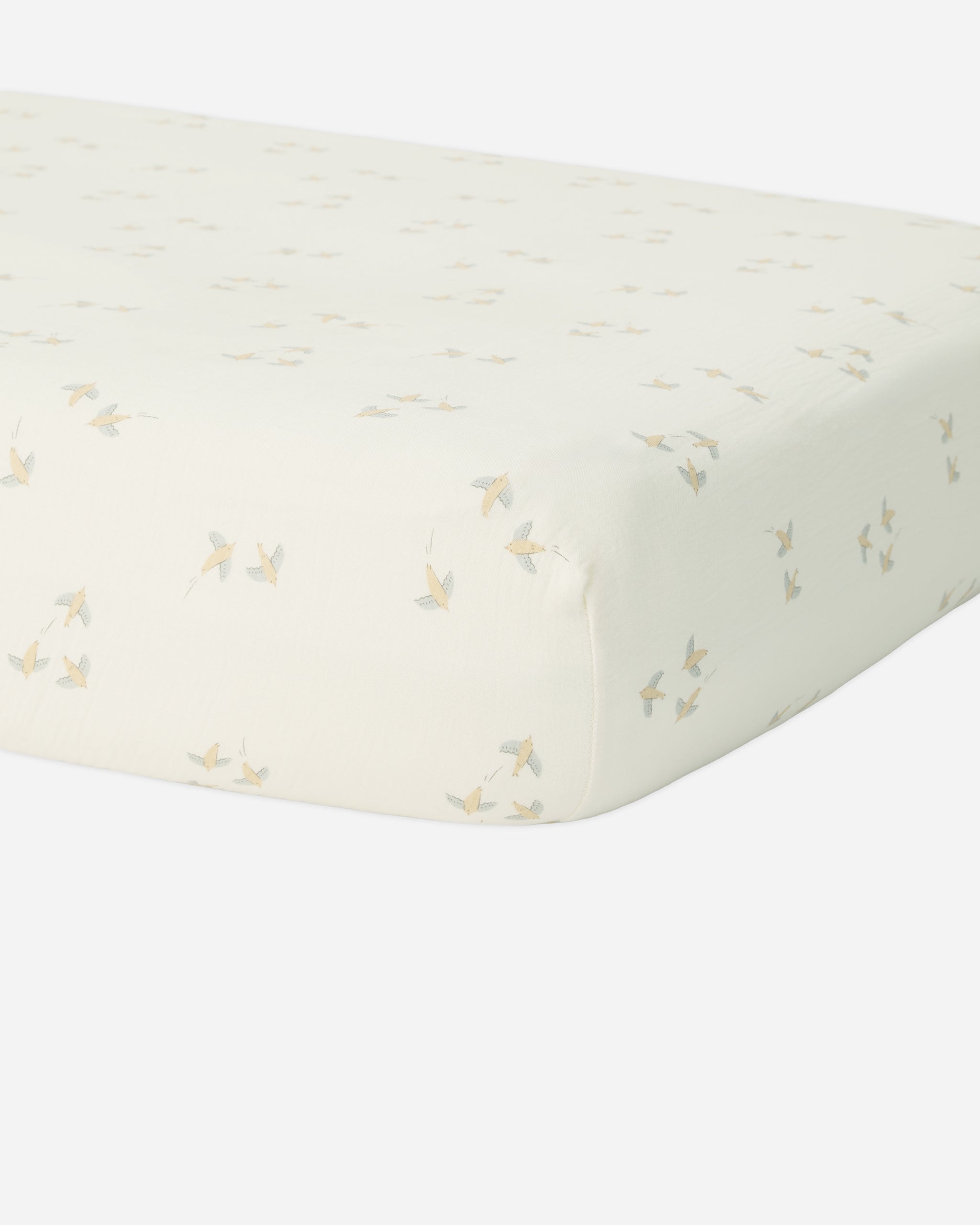 Woven Crib Sheet Birds - Rylee + Cru | Kids Clothes | Trendy Baby Clothes | Modern Infant Outfits |