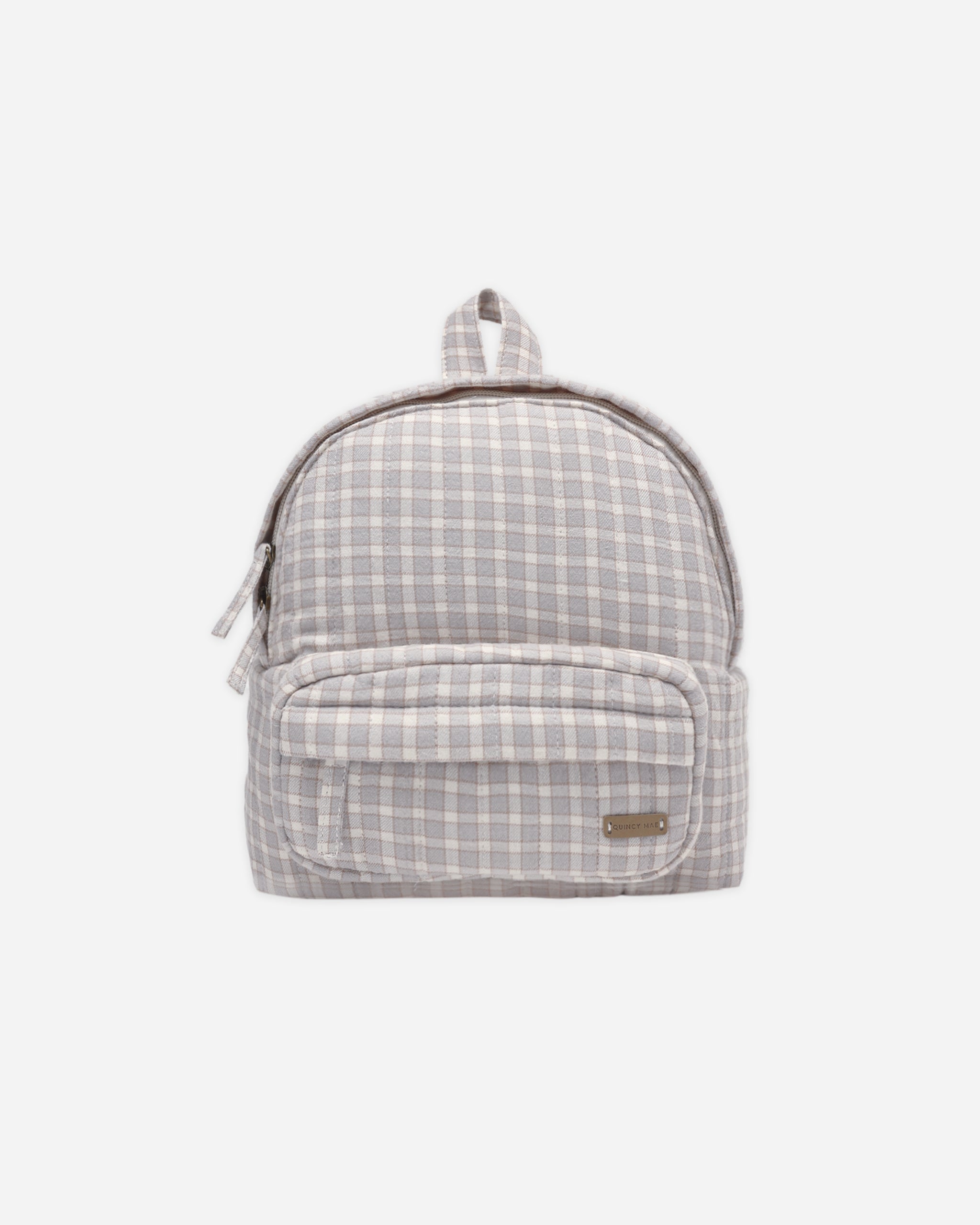 Mini Backpack Blue Gingham - Rylee + Cru | Kids Clothes | Trendy Baby Clothes | Modern Infant Outfits |