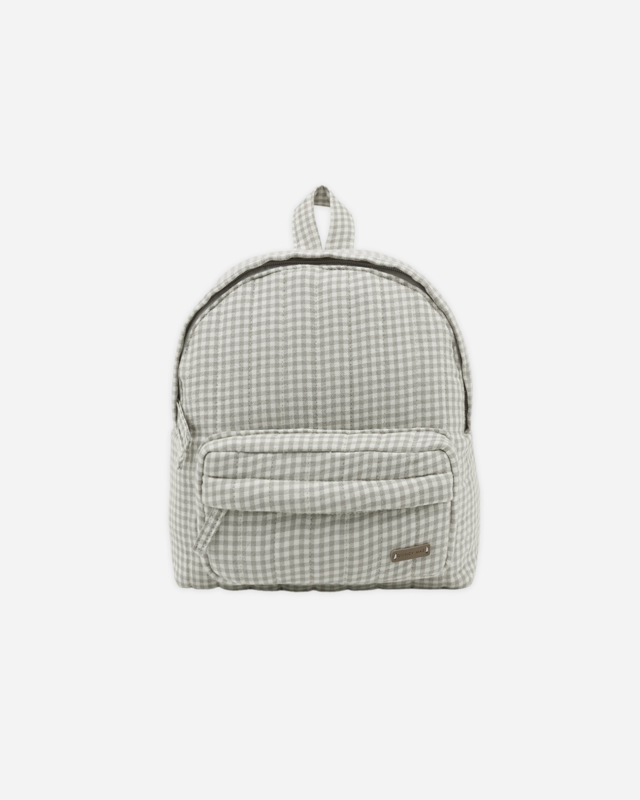 Mini Backpack Sage Gingham - Rylee + Cru | Kids Clothes | Trendy Baby Clothes | Modern Infant Outfits |