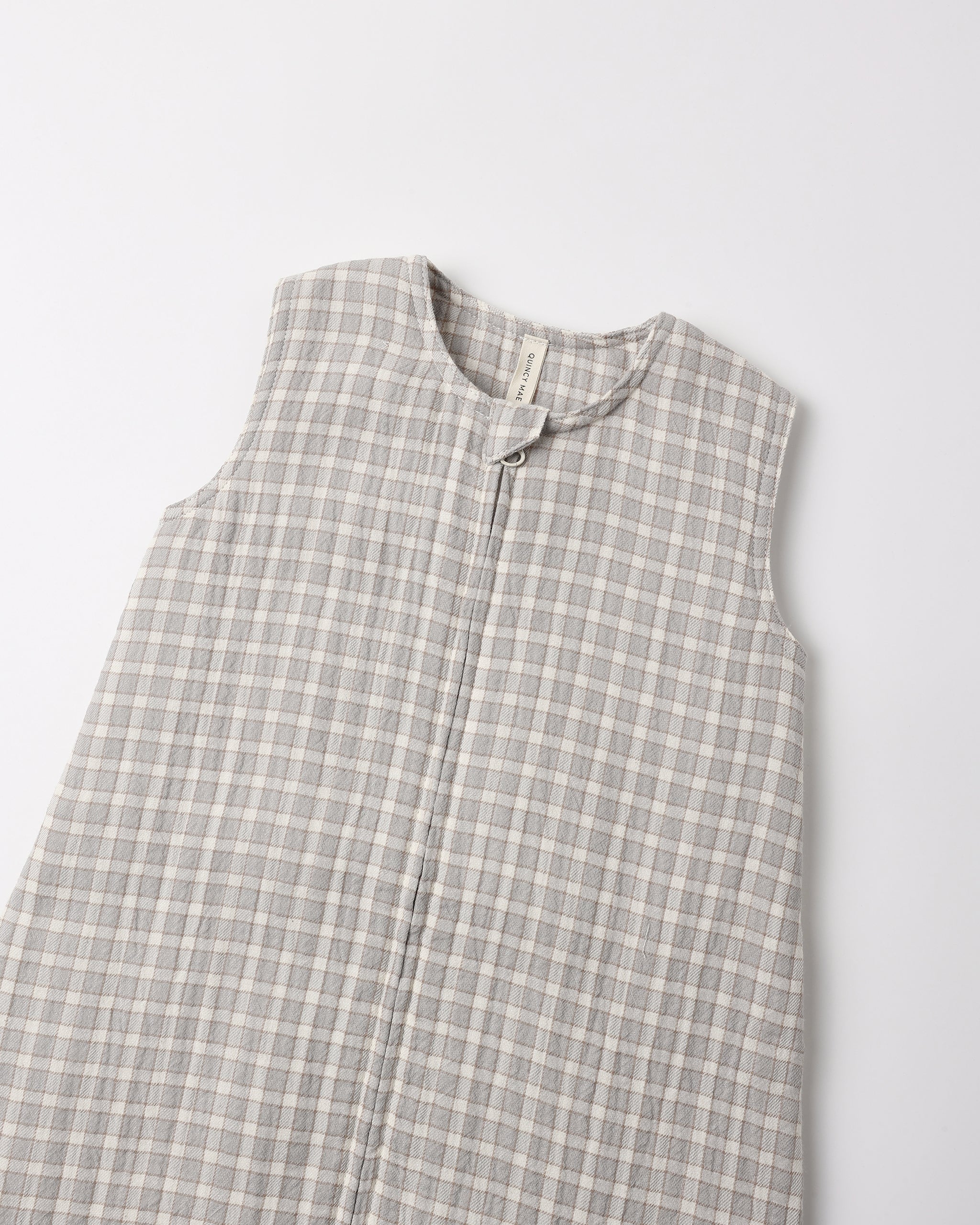Sleep Bag Blue Gingham - Rylee + Cru | Kids Clothes | Trendy Baby Clothes | Modern Infant Outfits |