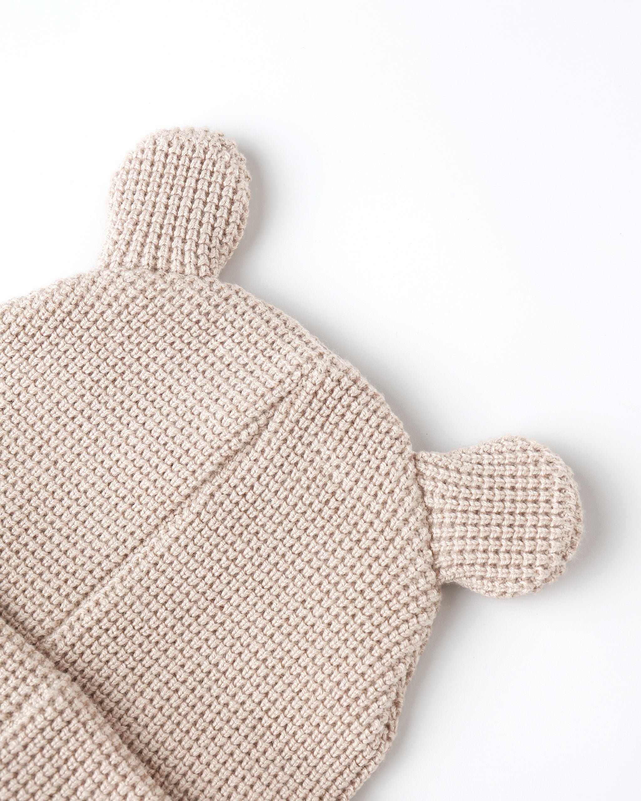 Baby Bear Beanie || Oat