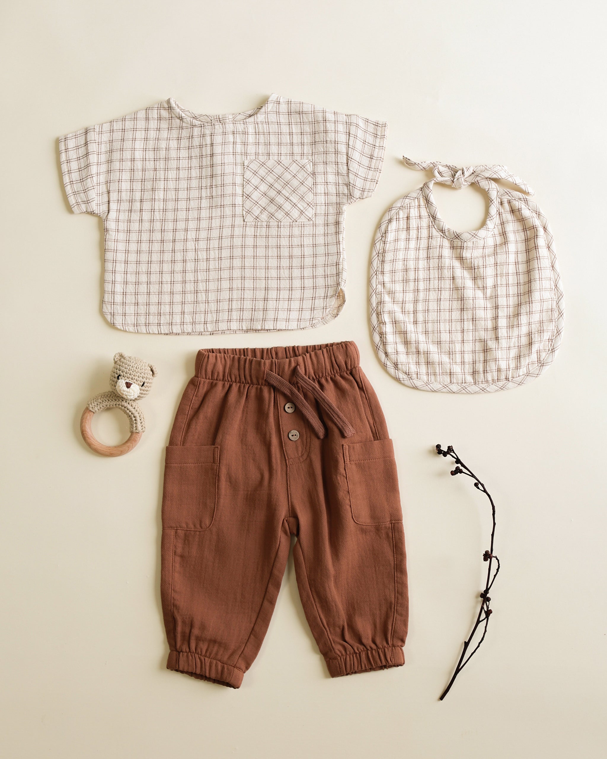 Pantalon Luca || Cèdre