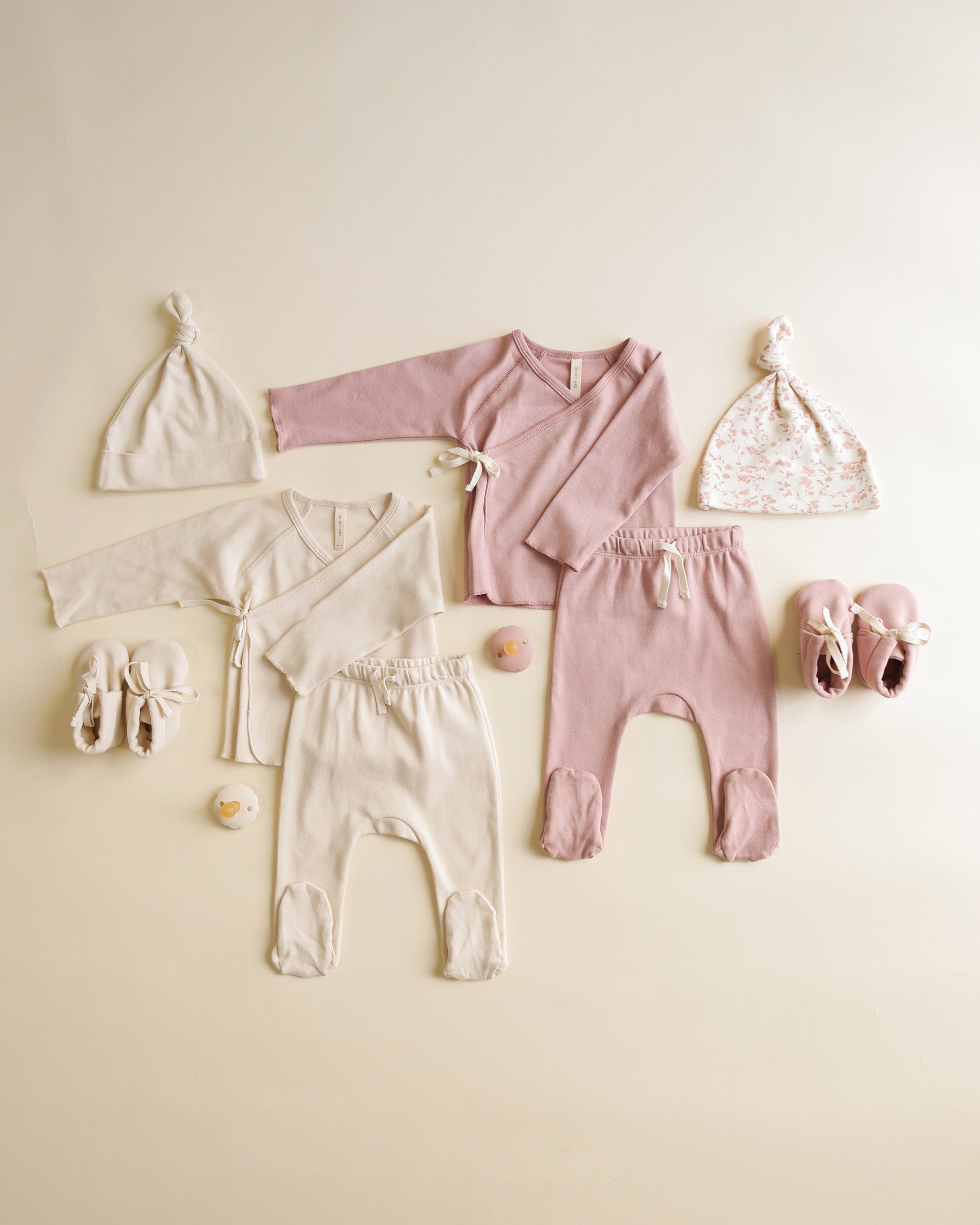 Baby Booties || Natural