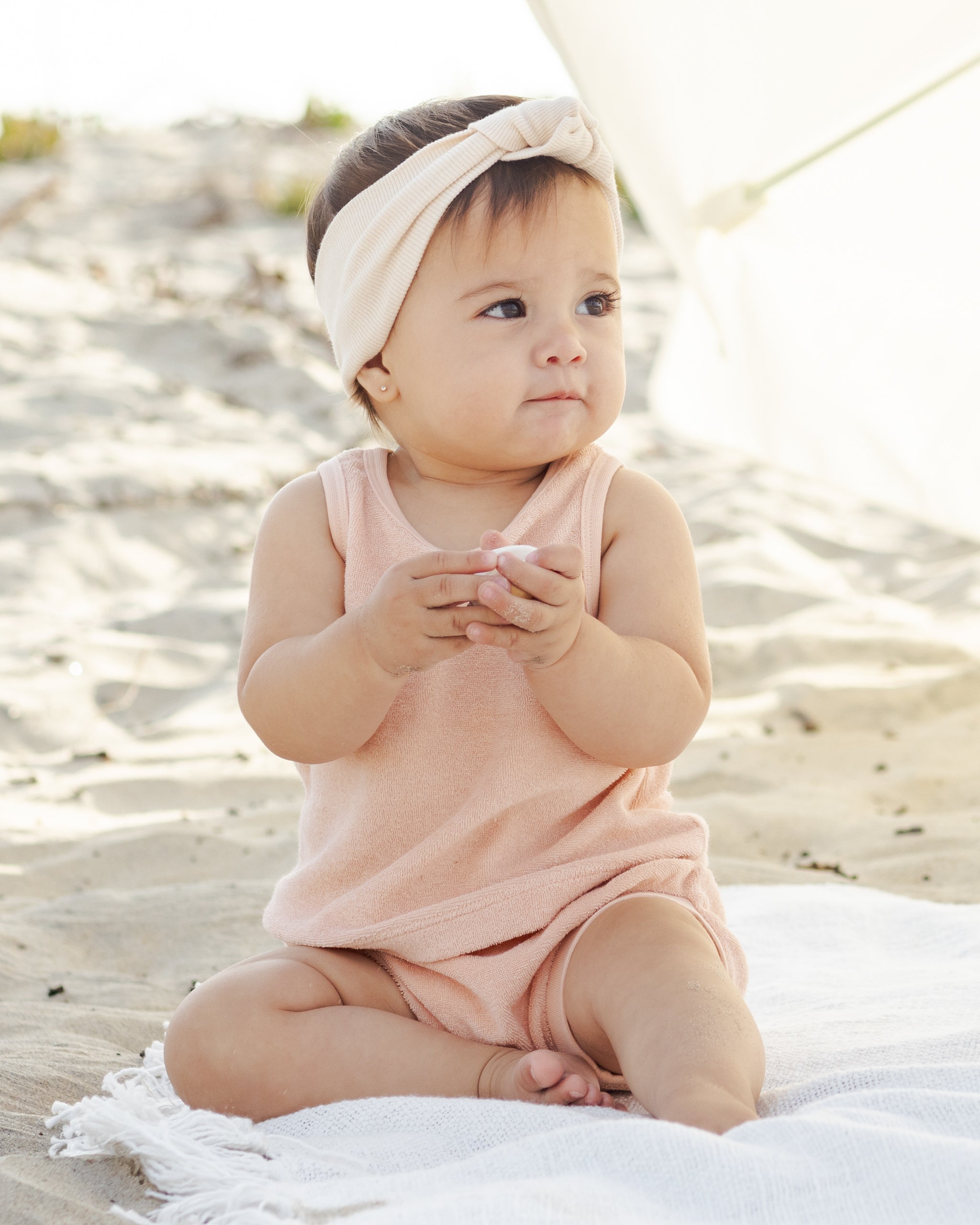 Terry Tank + Short Set Melon - Rylee + Cru | Kids Clothes | Trendy Baby Clothes | Modern Infant Outfits |