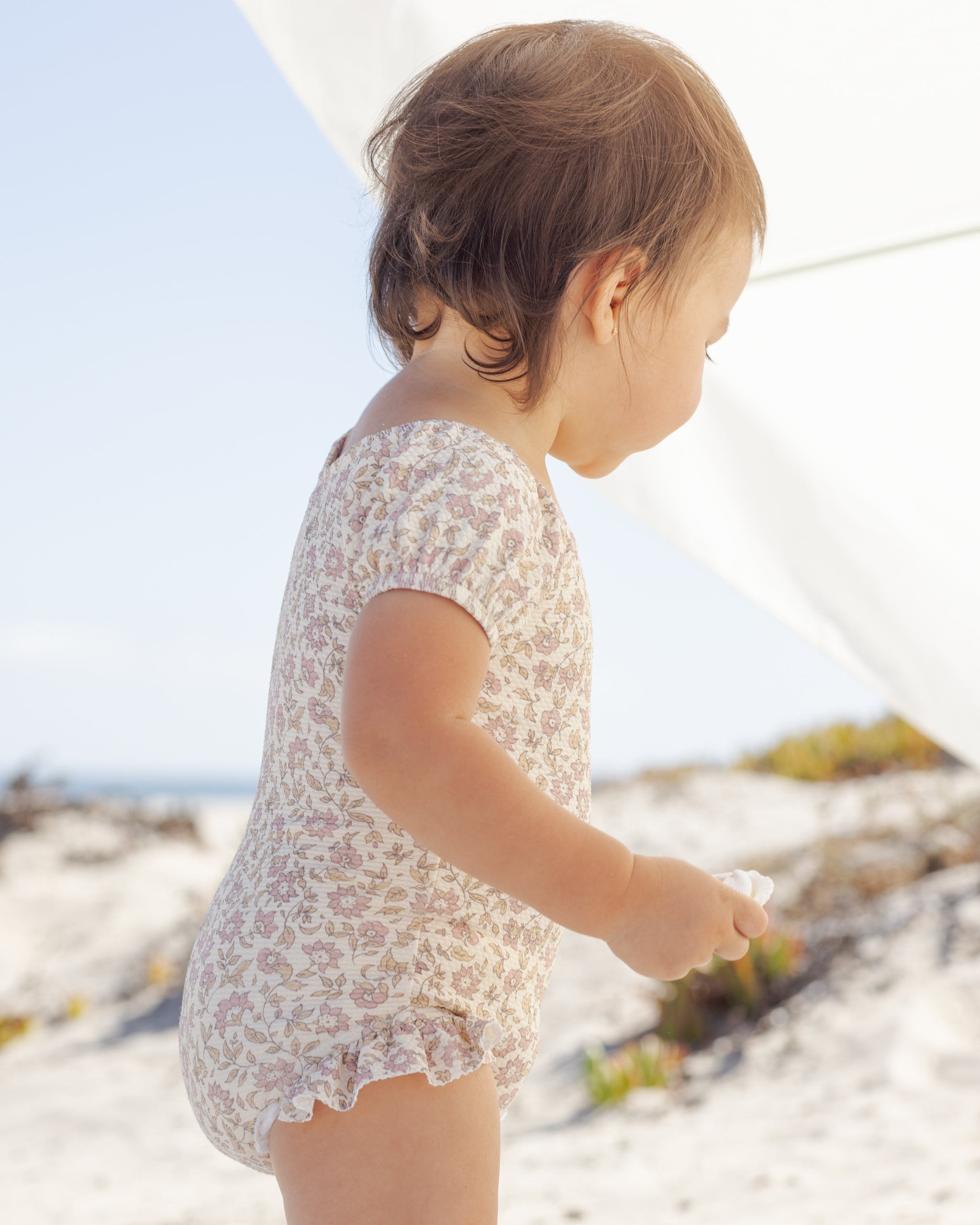 Catalina One-Piece Dahlia - Rylee + Cru | Kids Clothes | Trendy Baby Clothes | Modern Infant Outfits |