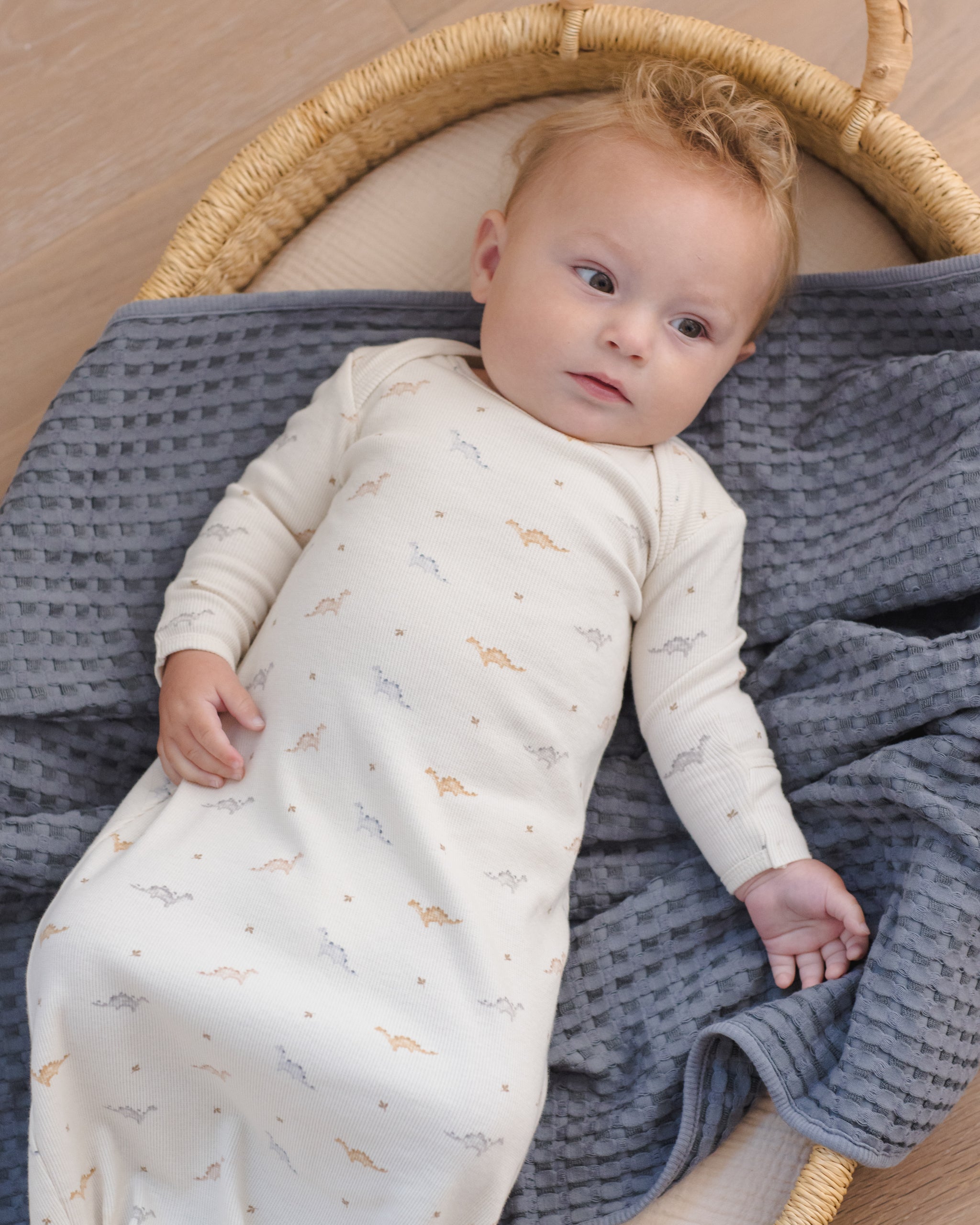 Waffle Baby Blanket Ocean - Rylee + Cru | Kids Clothes | Trendy Baby Clothes | Modern Infant Outfits |