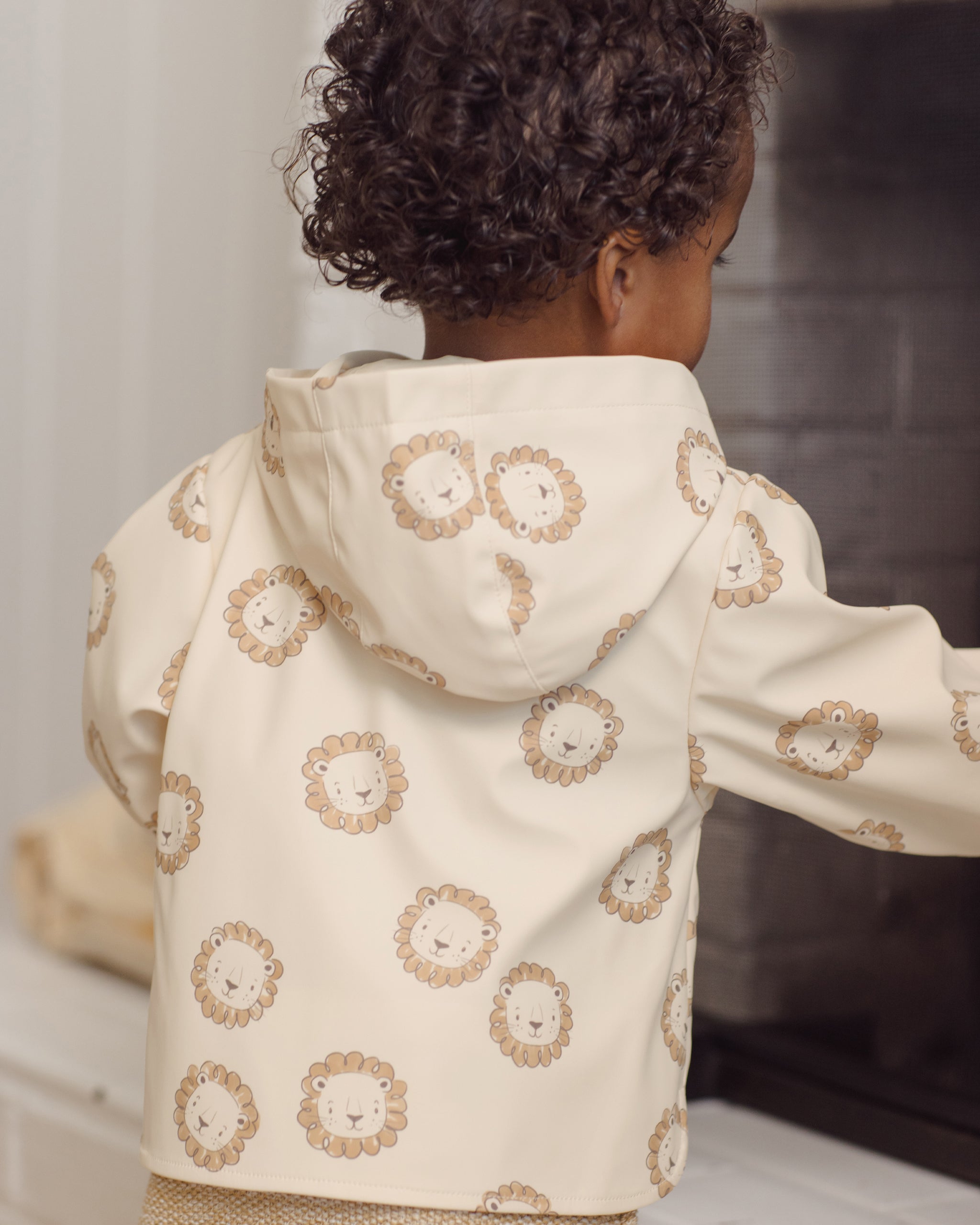 Rain Coat Lions - Rylee + Cru | Kids Clothes | Trendy Baby Clothes | Modern Infant Outfits |