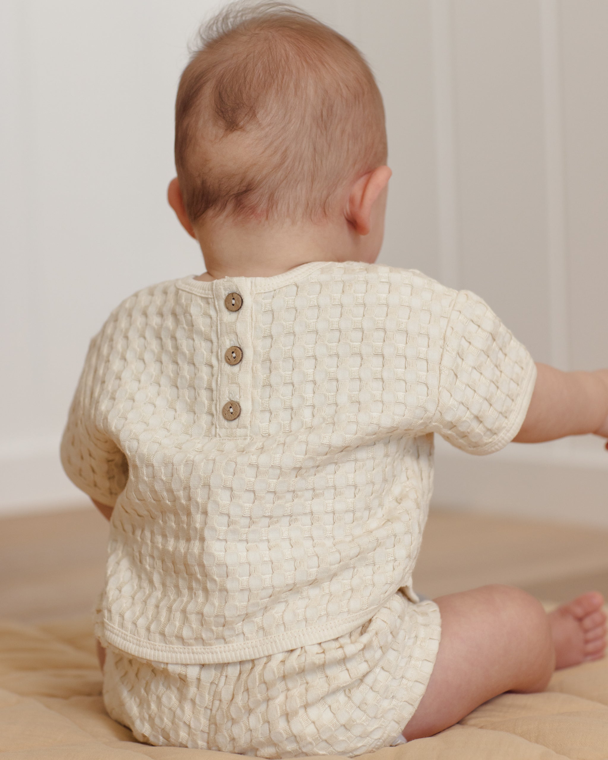 Jayden Set Natural - Rylee + Cru | Kids Clothes | Trendy Baby Clothes | Modern Infant Outfits |