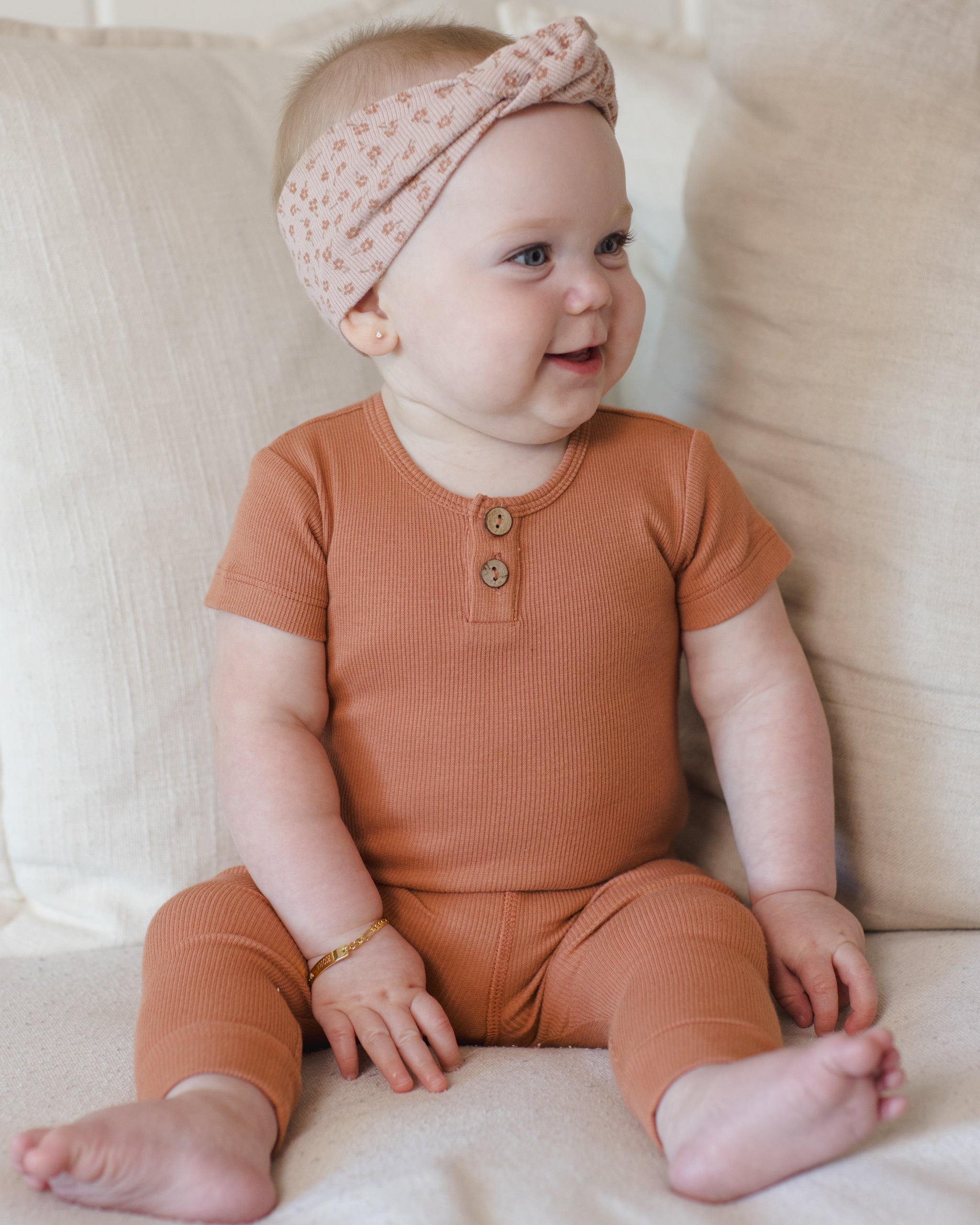Knotted Headband Posy - Rylee + Cru | Kids Clothes | Trendy Baby Clothes | Modern Infant Outfits |