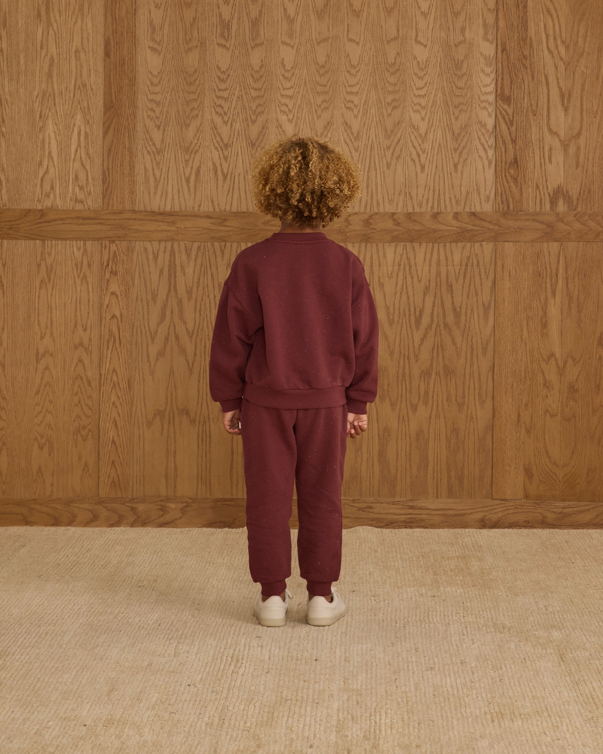 *Sweat-shirt décontracté || Bordeaux*