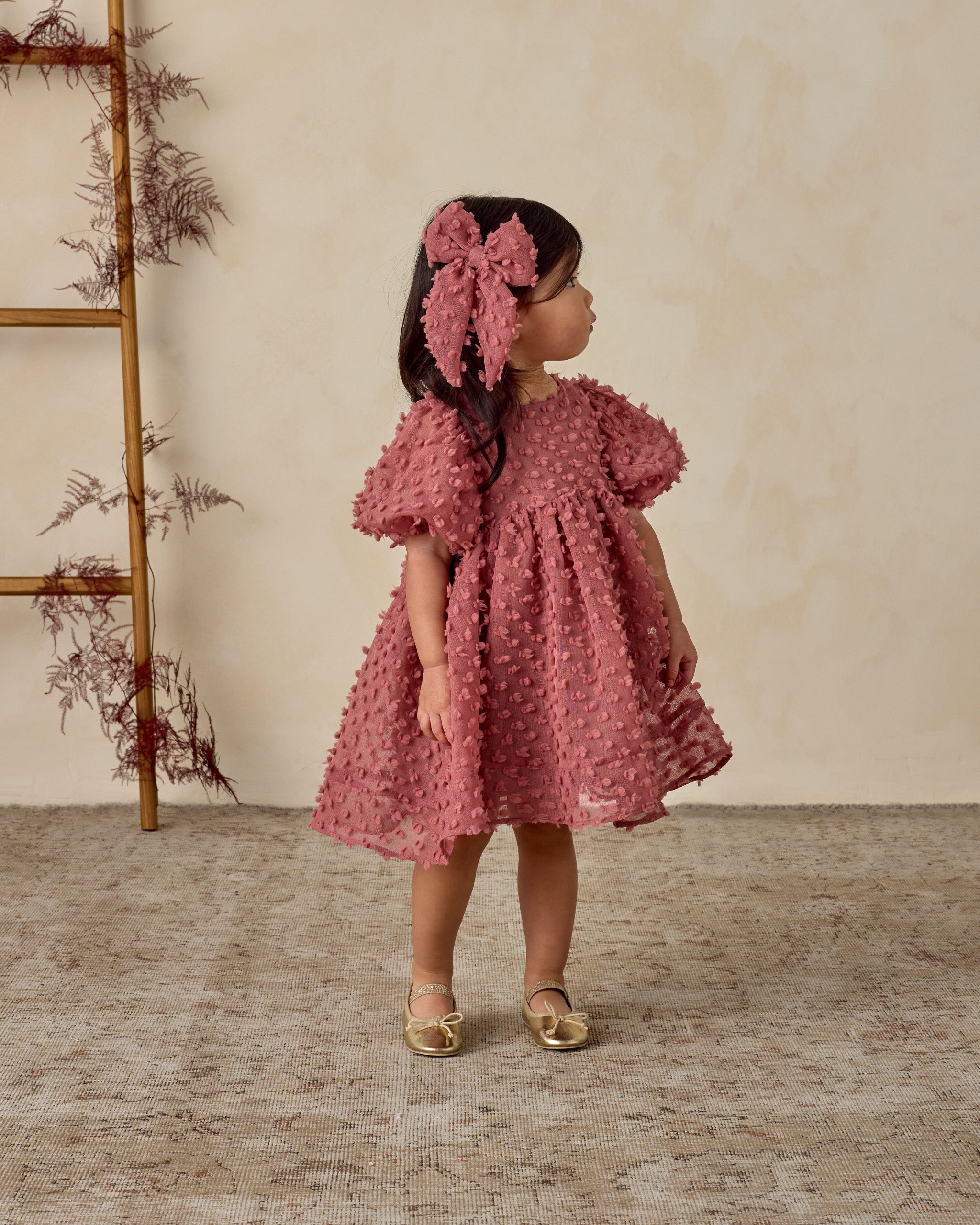 Everly Bow | Raspberry