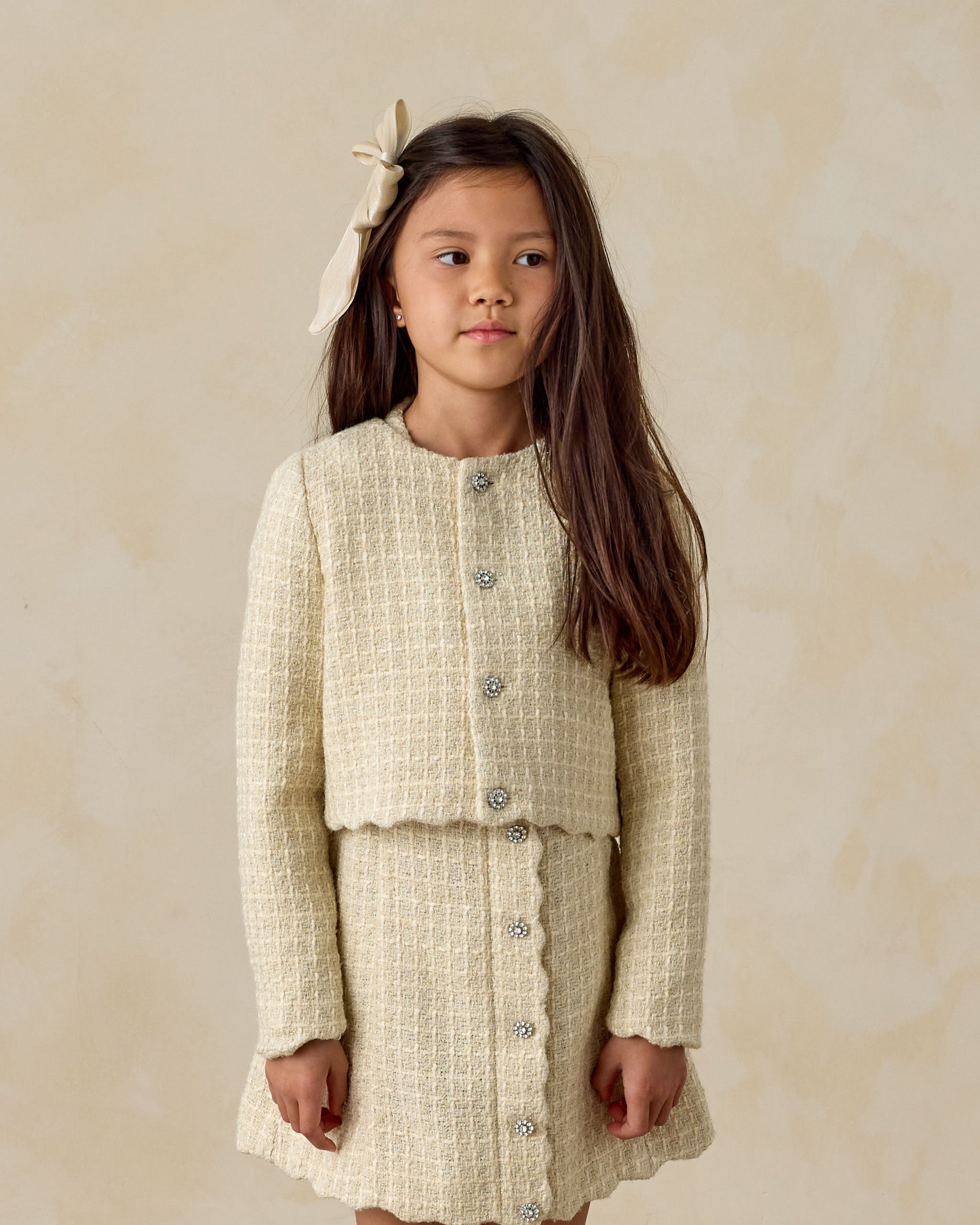 Tweed Jacket | Ecru