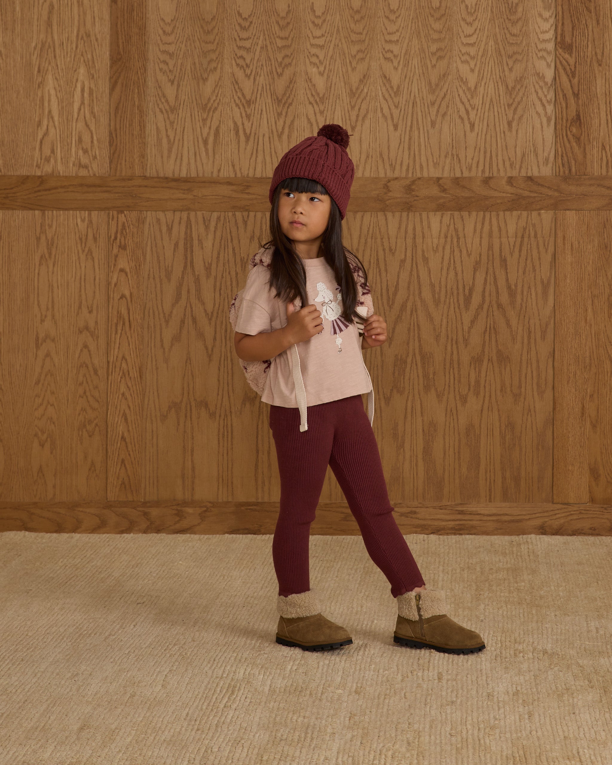 Legging || Bordeaux