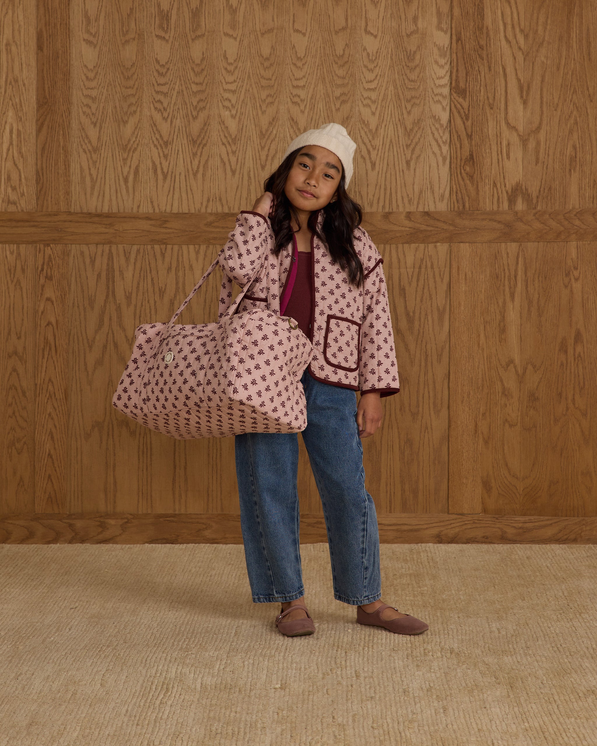Sac week-end | Blush Fleur