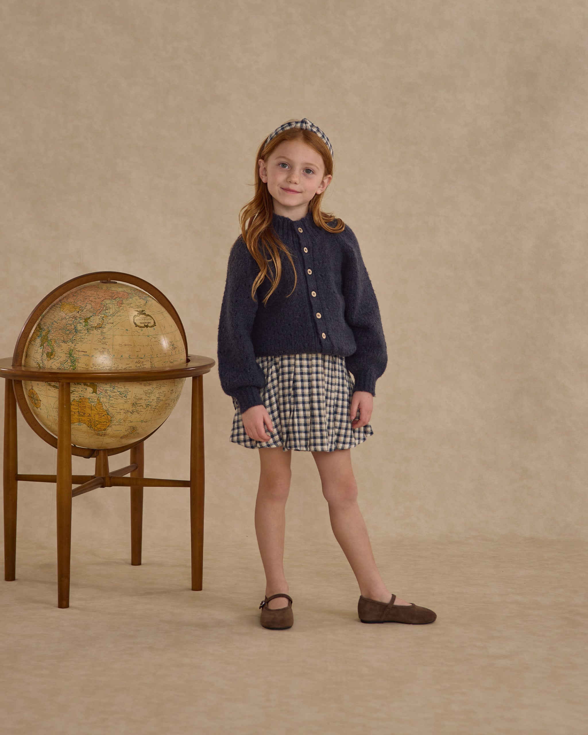 Tulip Cardigan || Navy