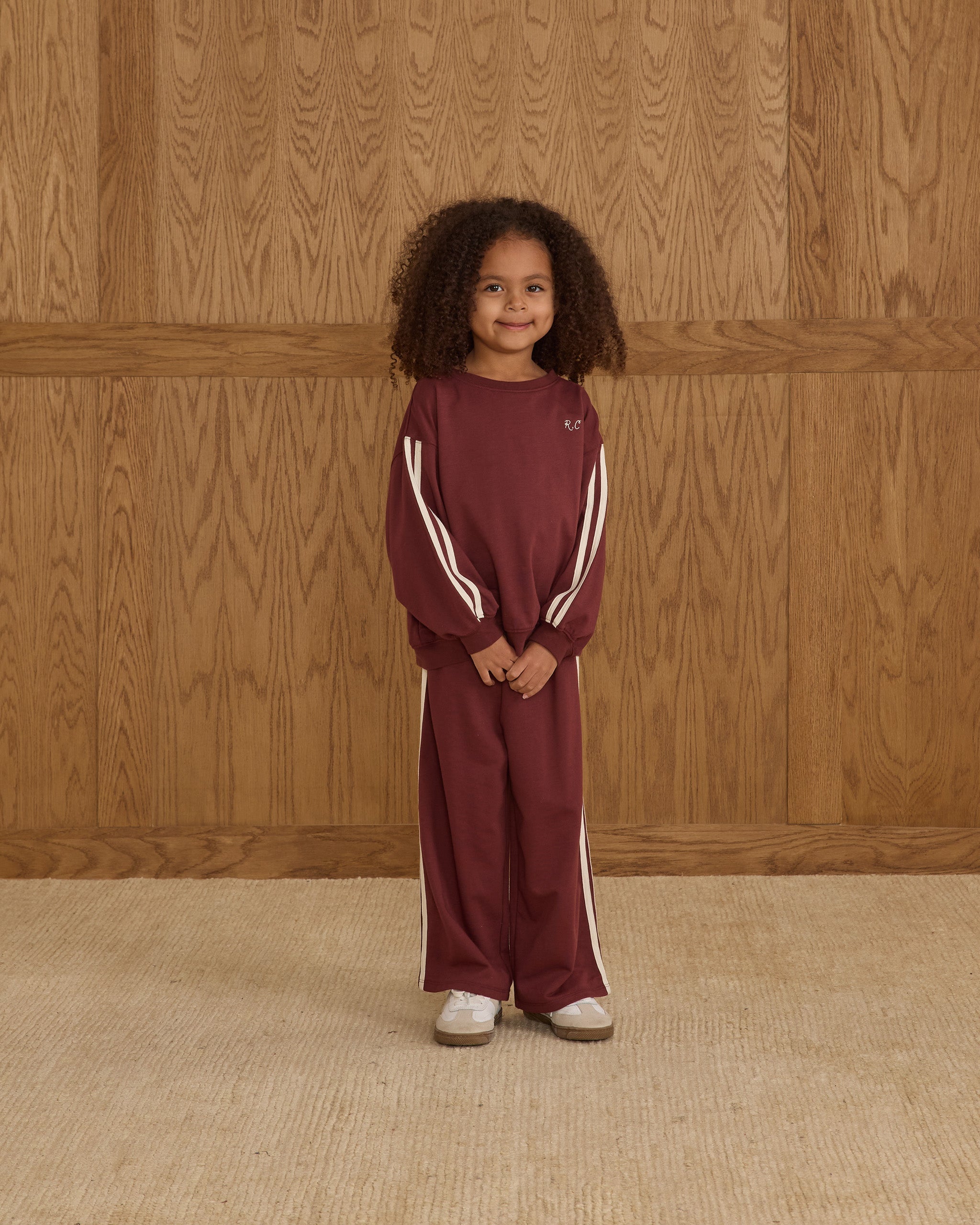 Track Pant || Burgundy