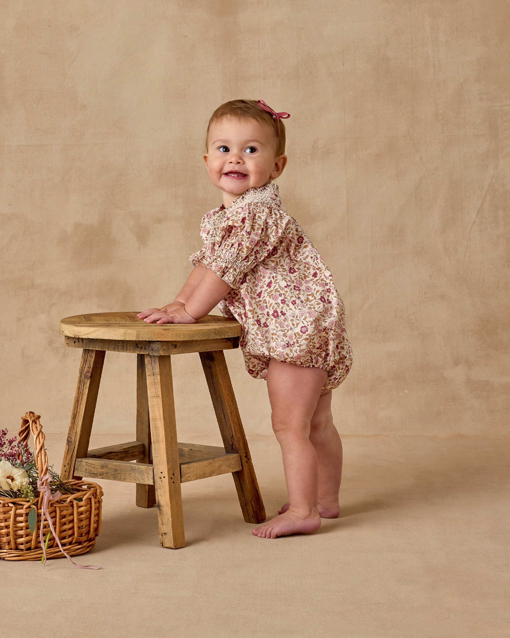Maddie Romper | Flower Fields