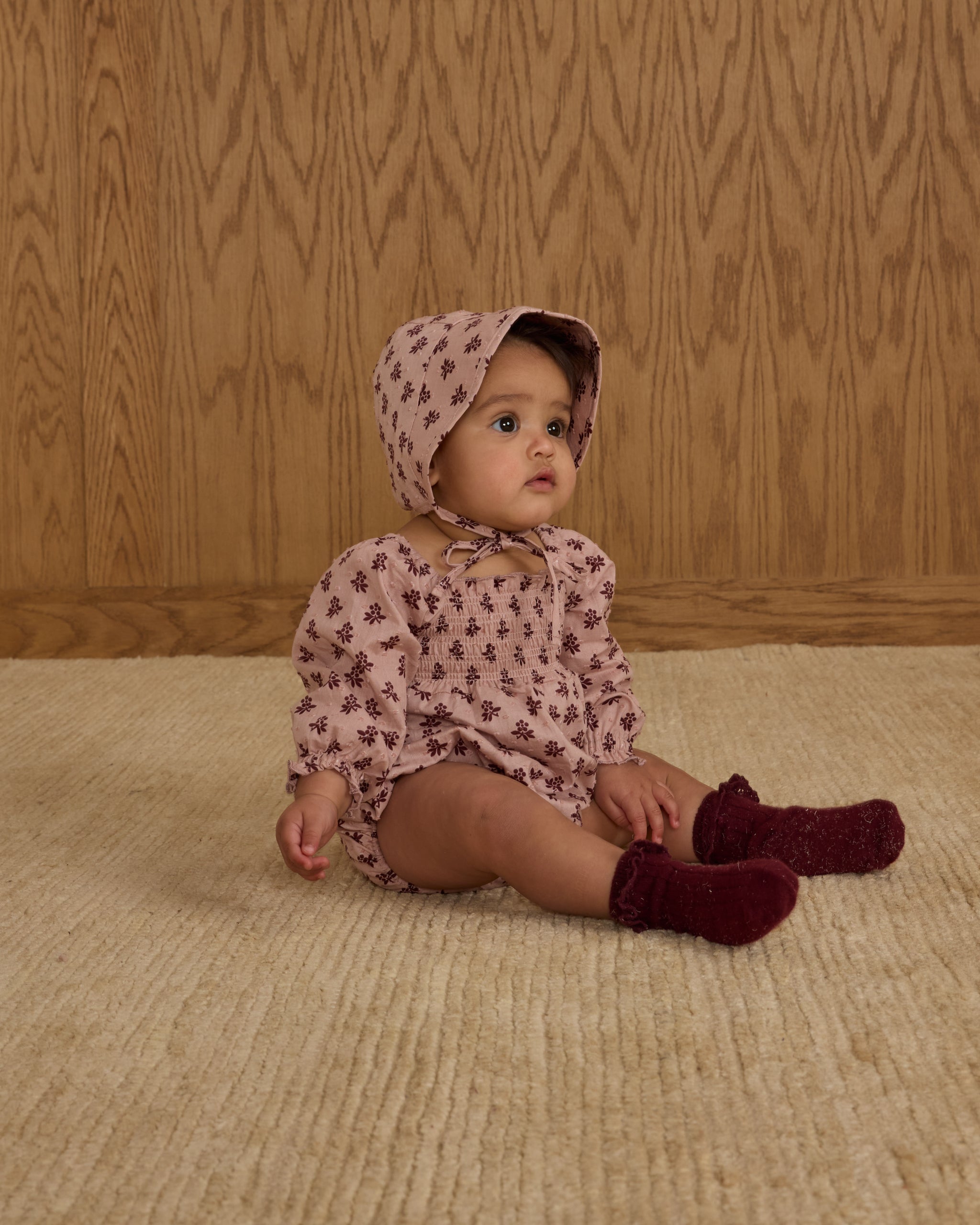 Adelaide Romper || Blush Fleur