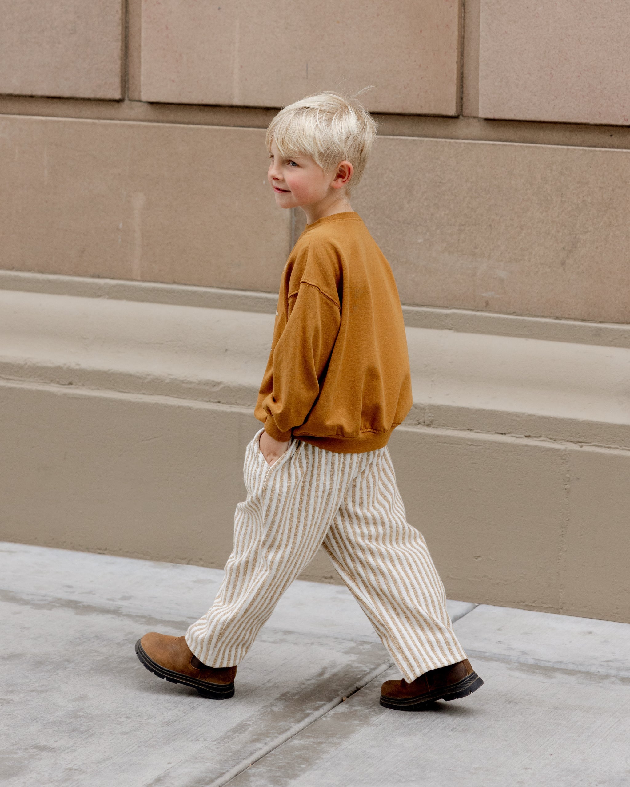 Pantalon Palmer || Rayures dorées