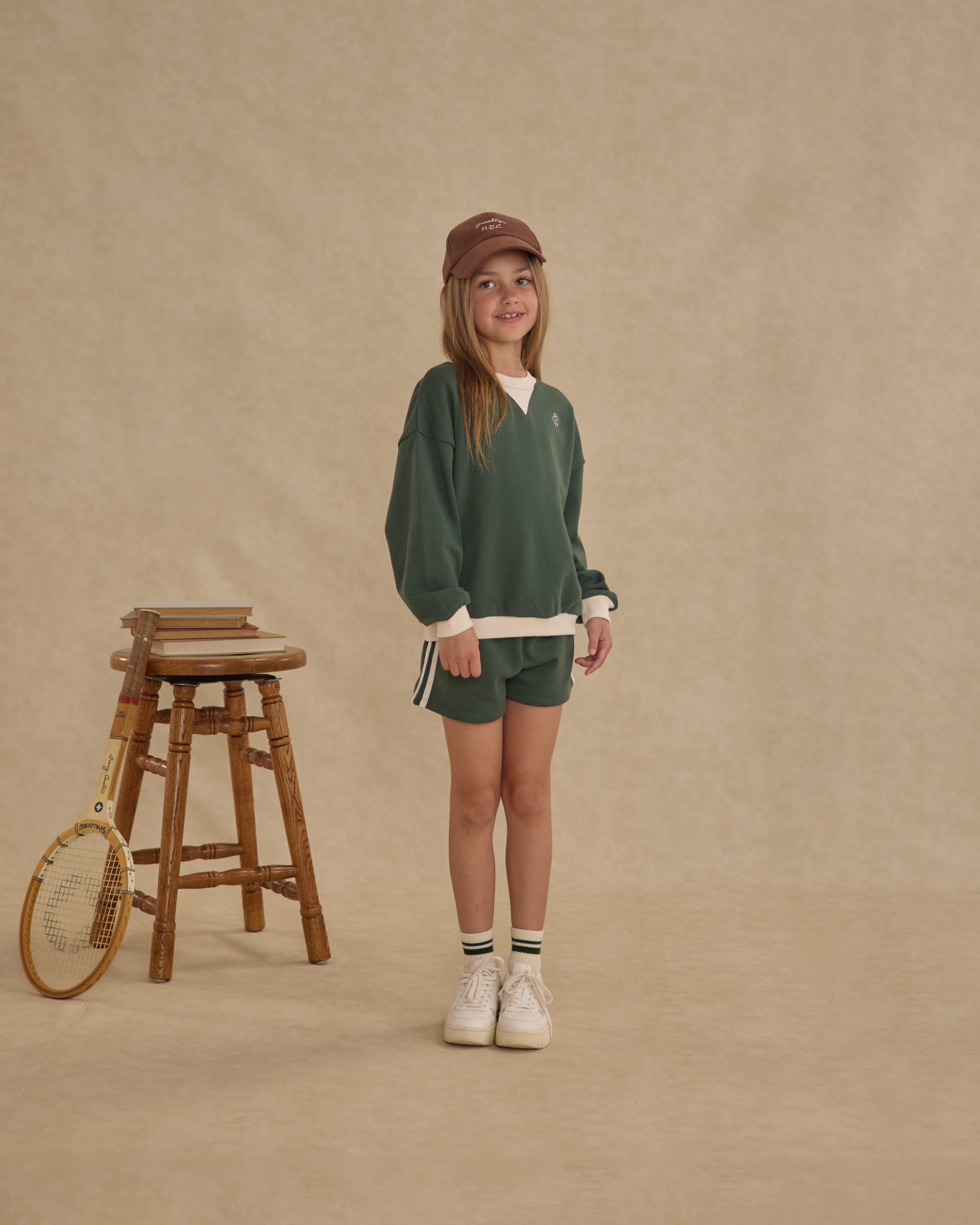 Sweat-shirt Rylan || Vert