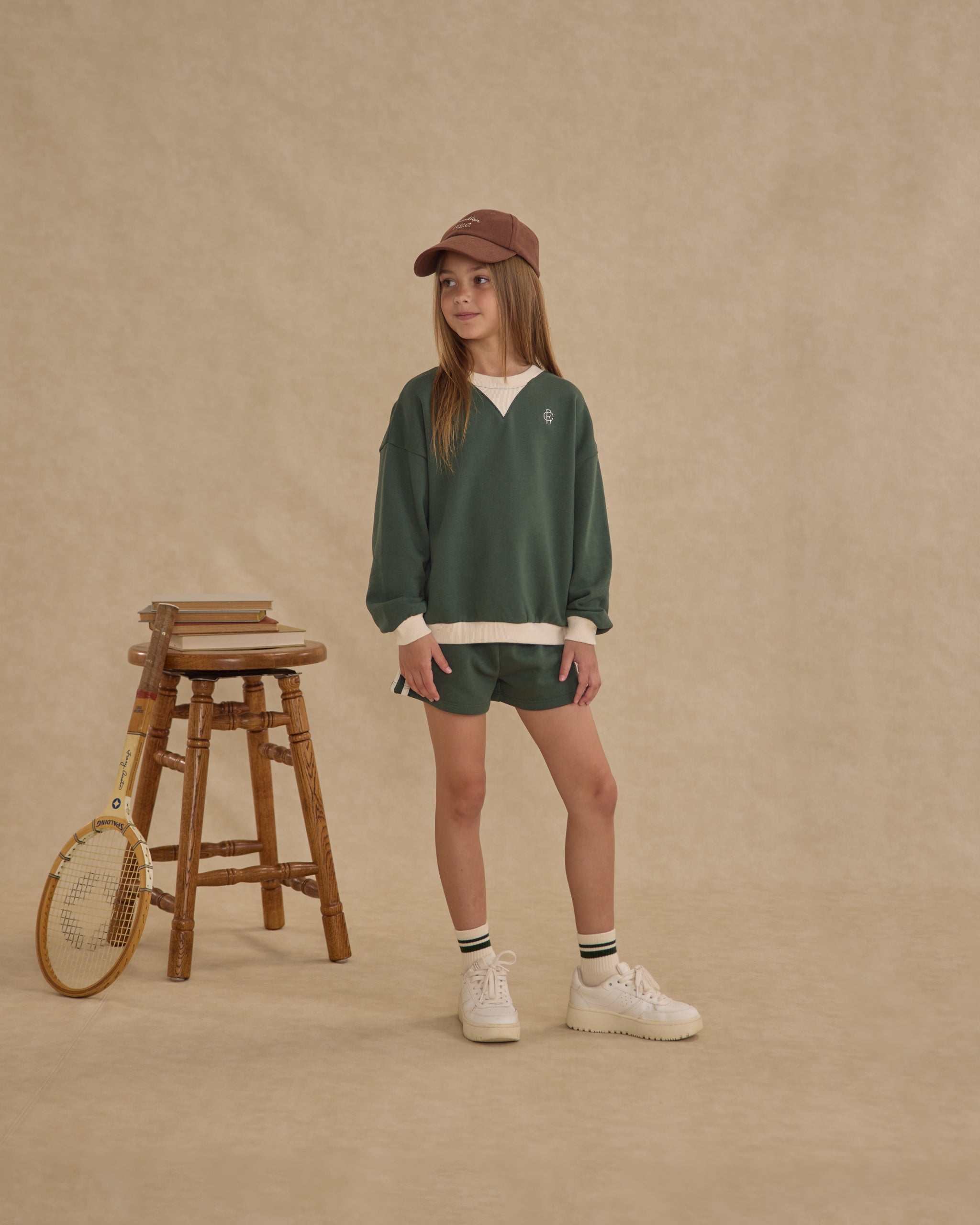 Sweat-shirt Rylan || Vert