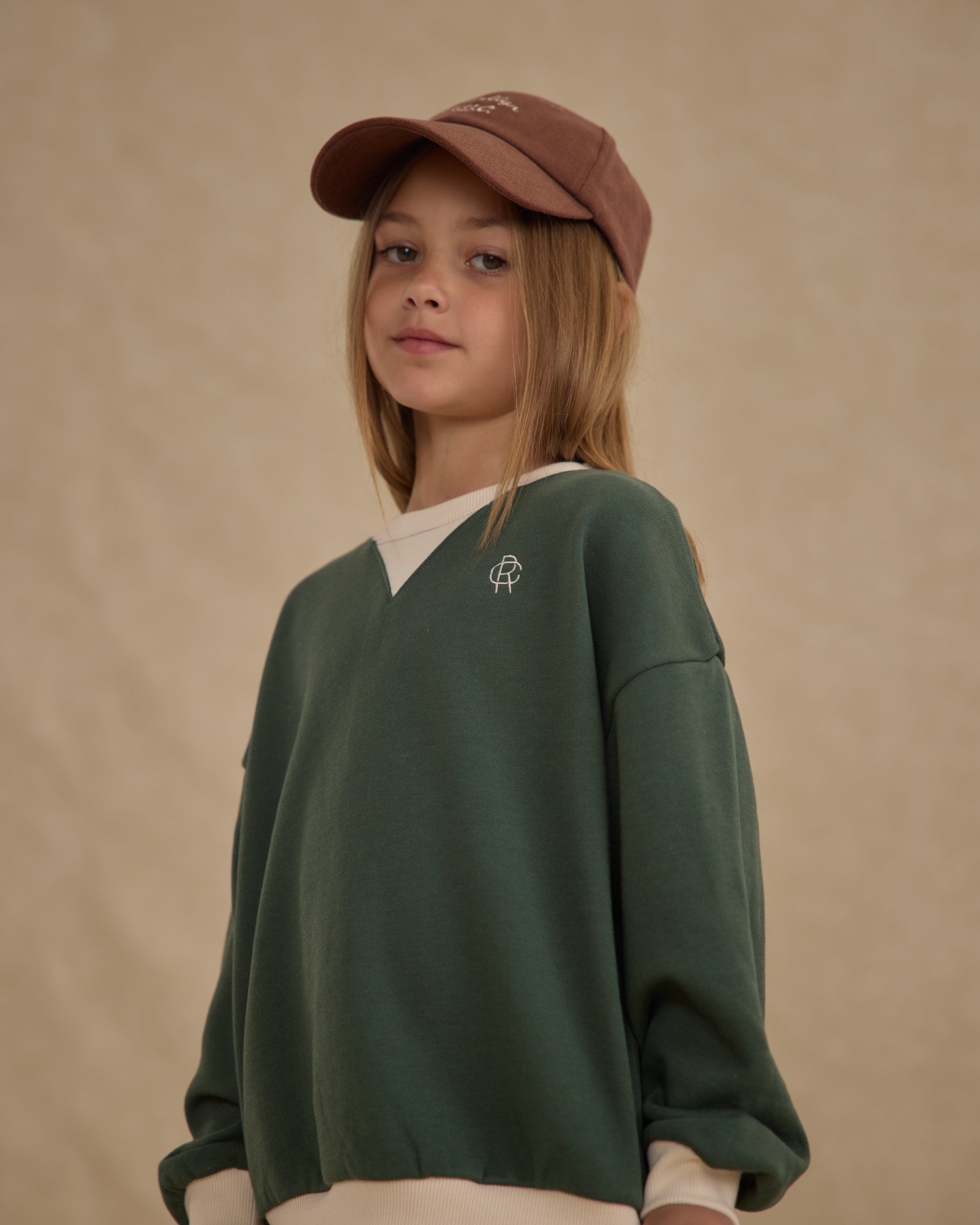 Sweat-shirt Rylan || Vert