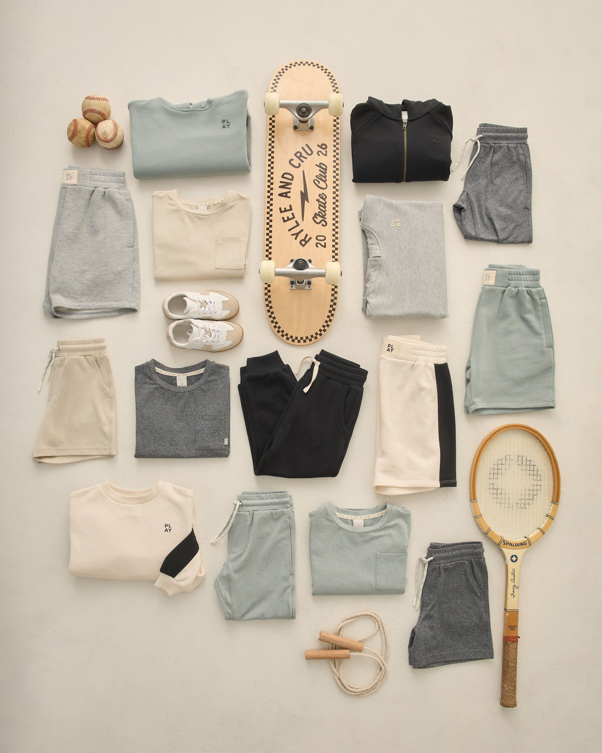 Century Tech Jogger Heathered Sea Green - Rylee + Cru | Kids Clothes | Trendy Baby Clothes | Modern Infant Outfits |