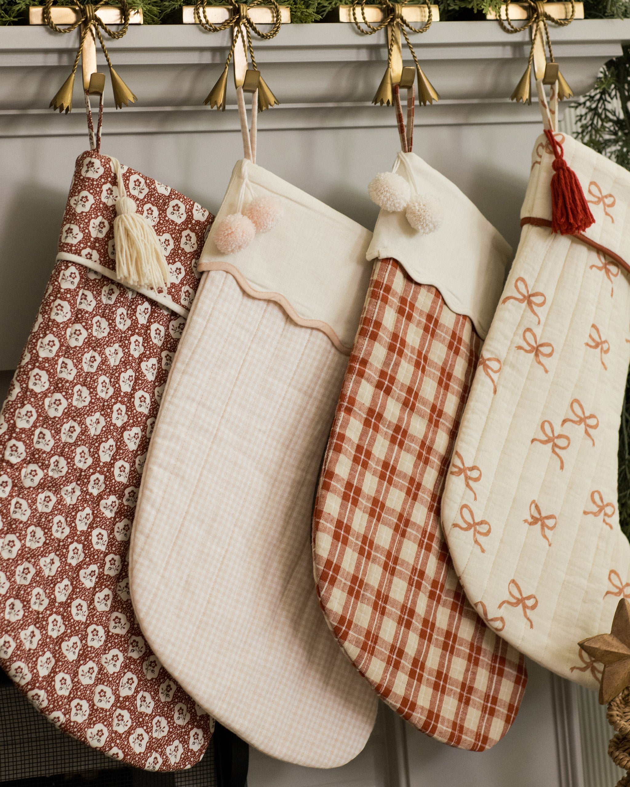Christmas Stocking || Petal Gingham