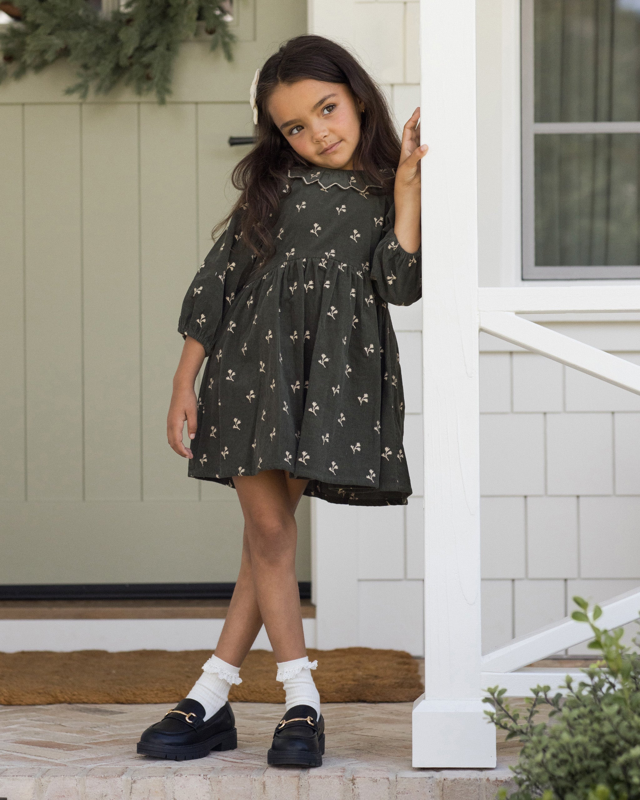 Freya Dress || Blossom Embroidery