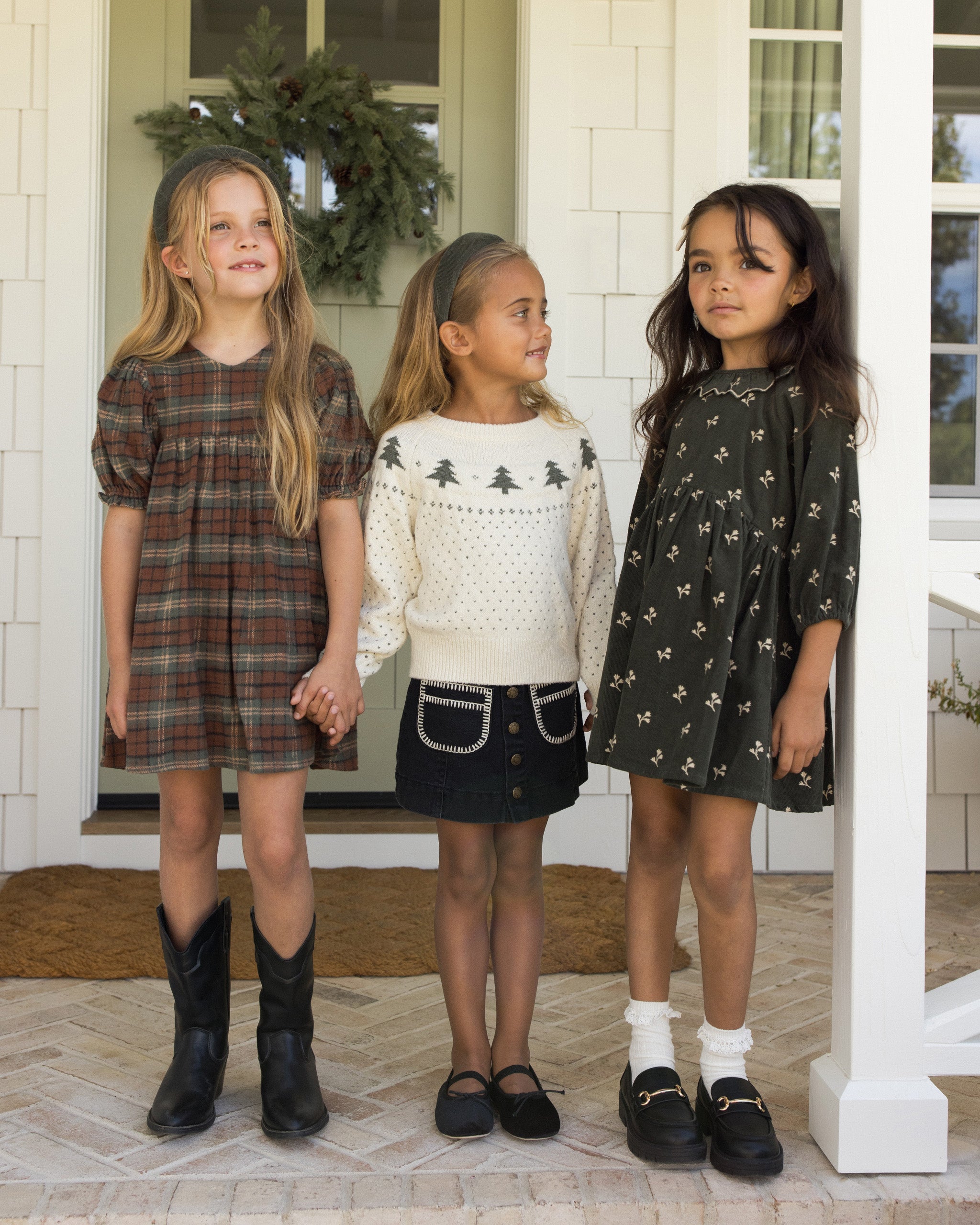 Jolene Dress || Holiday Plaid