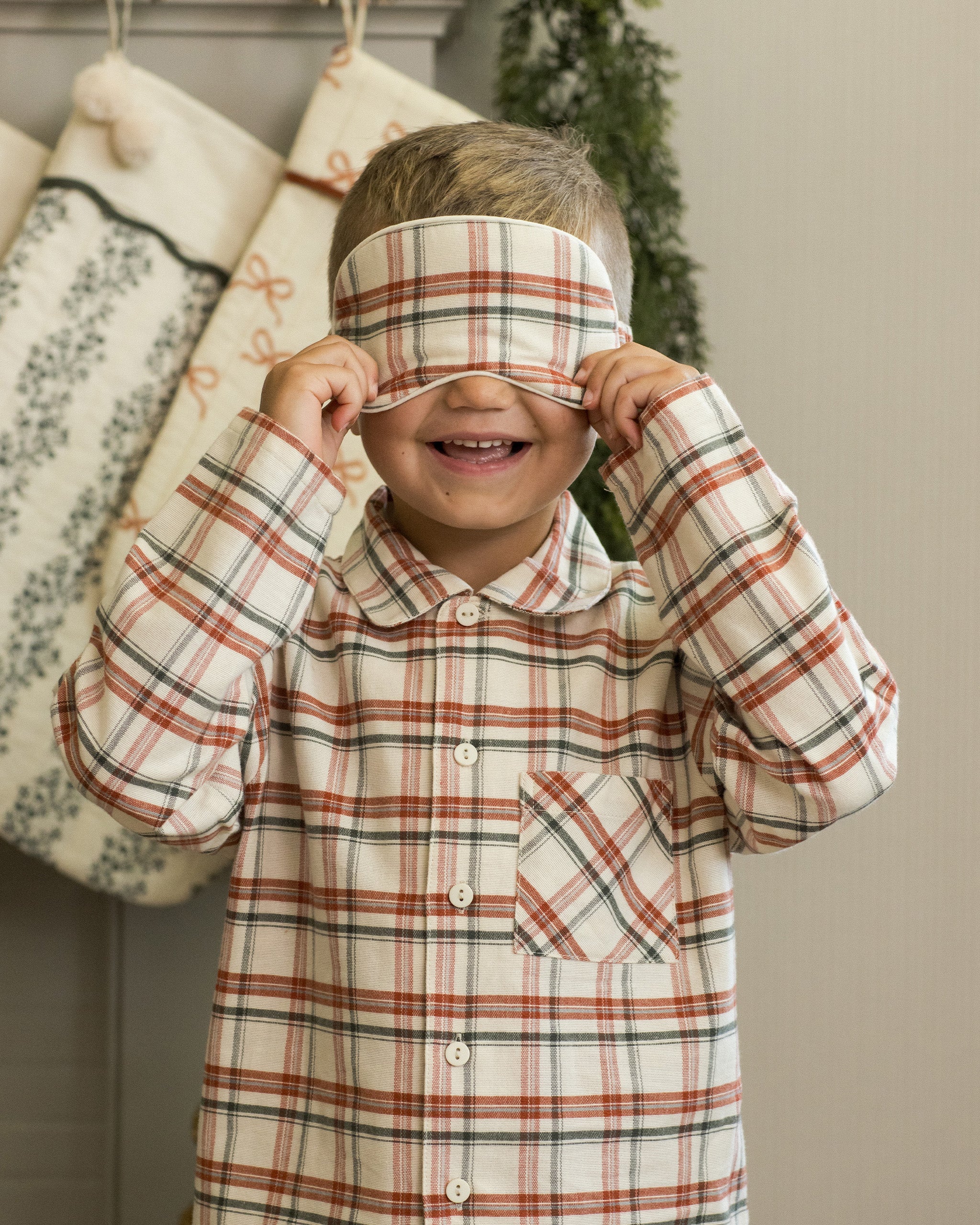 Long Sleeve Pajamas || Holiday Flannel