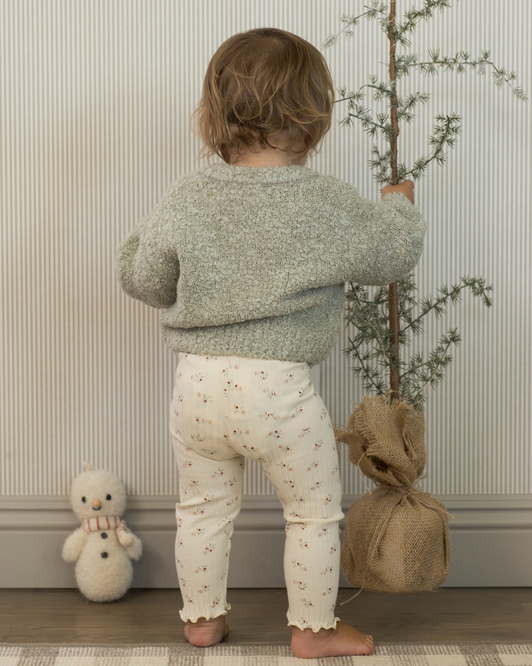 Aspen Sweater || Pistachio Boucle