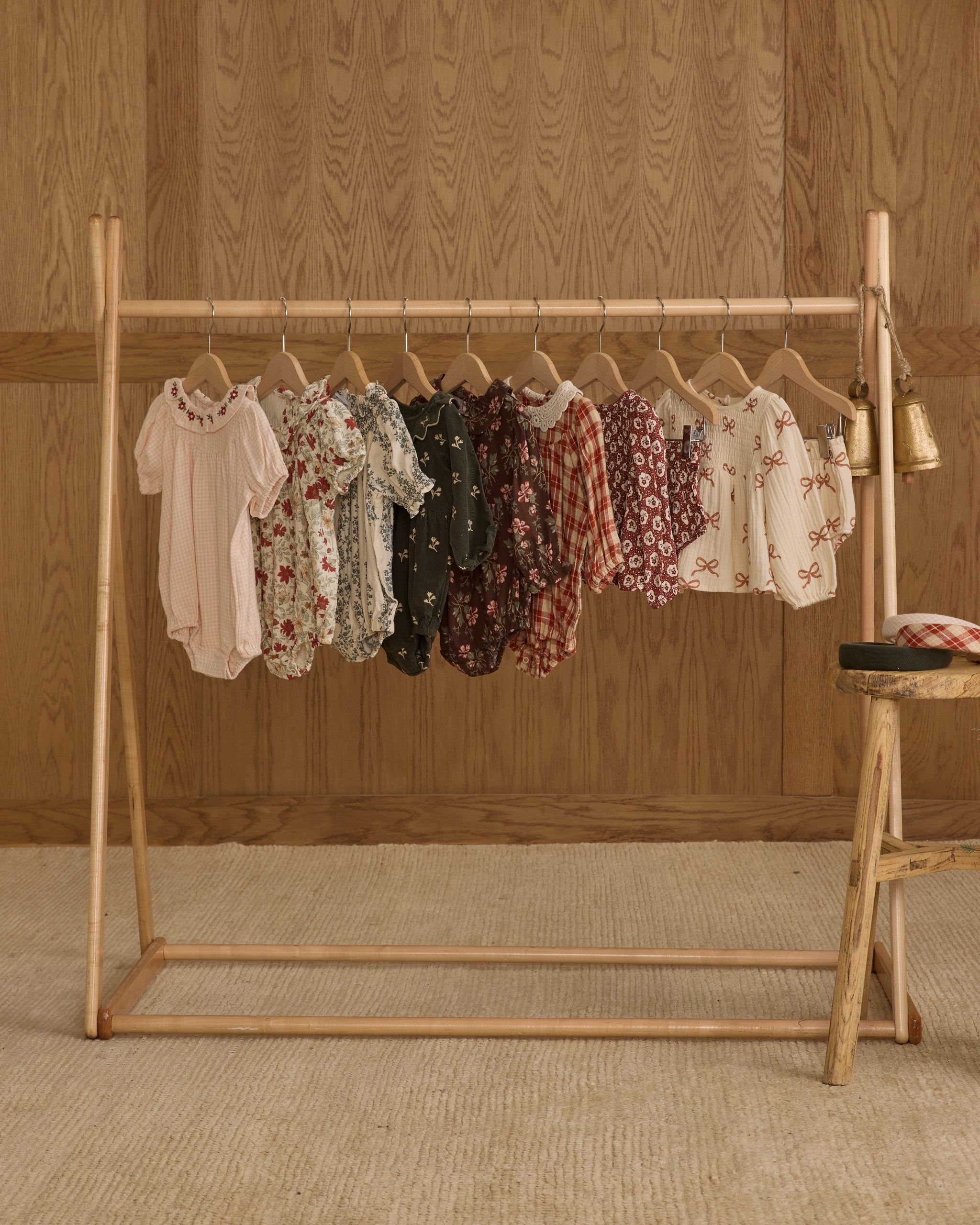 Ada Romper || Green Vines
