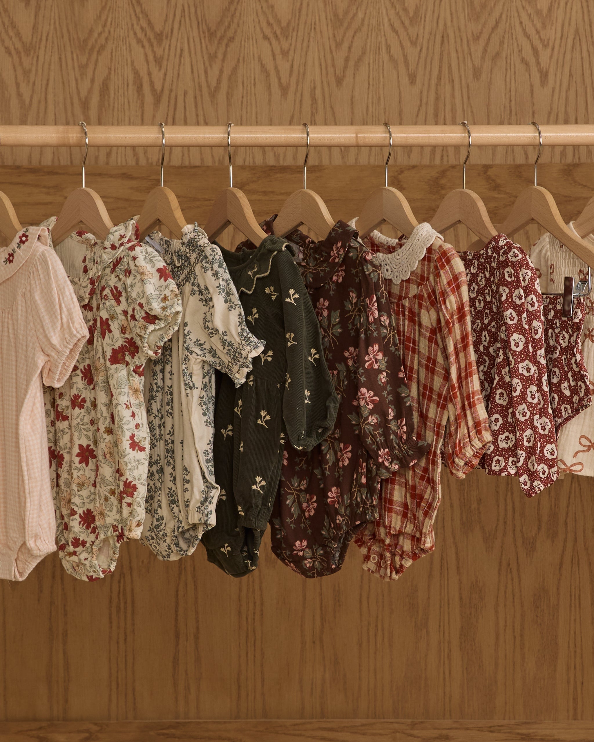 Ada Romper || Green Vines