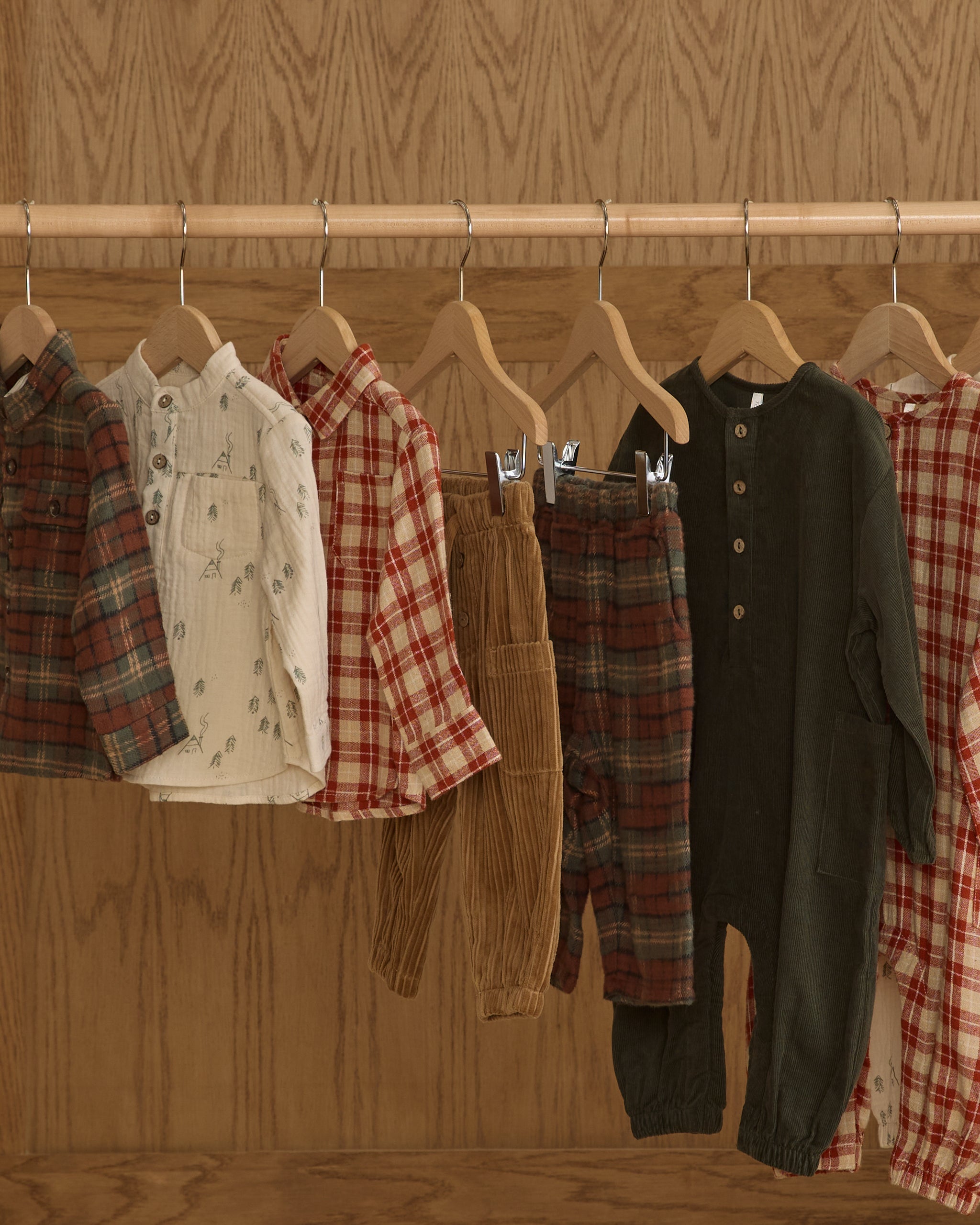 Long Sleeve Mason Shirt || Woods