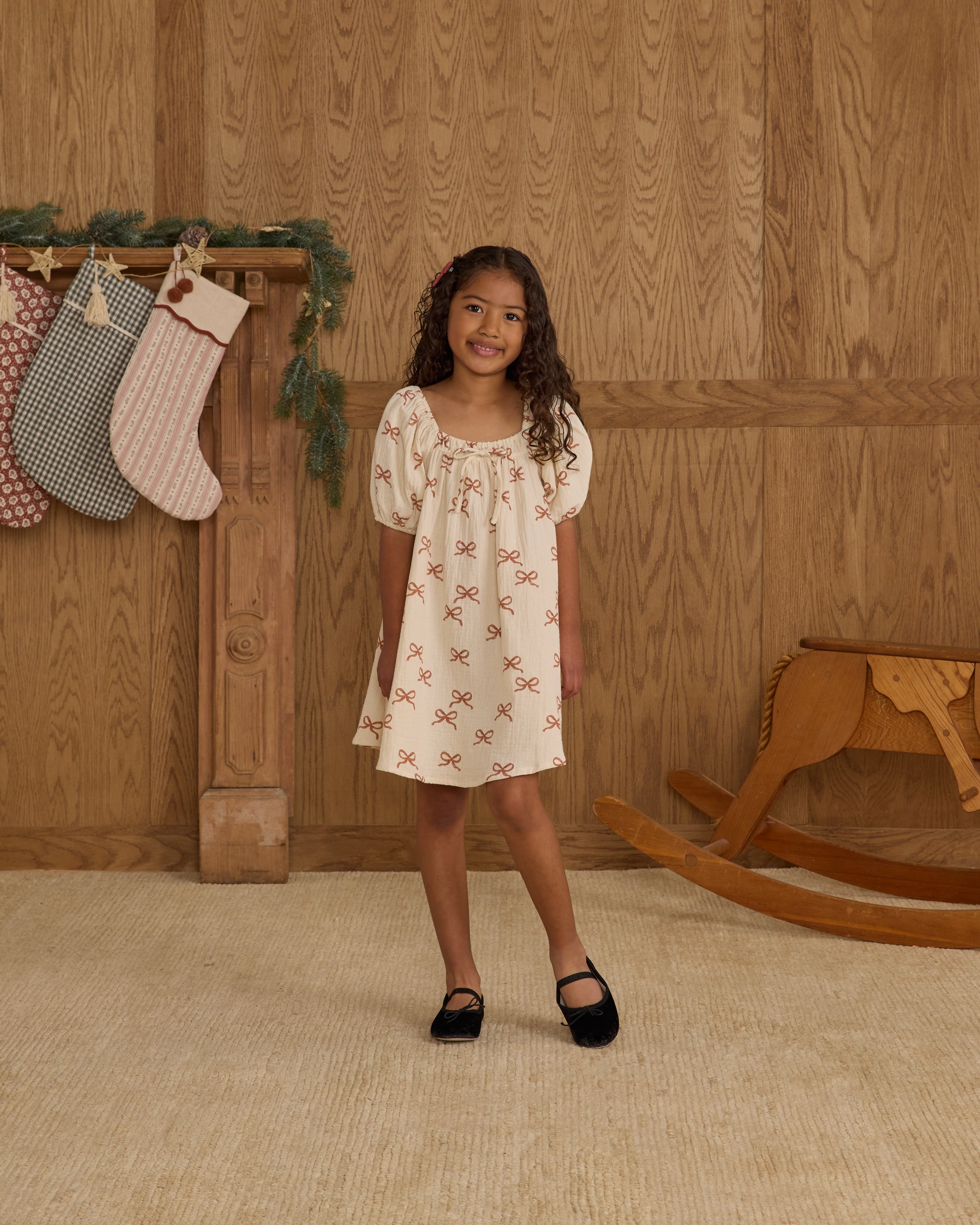 Sabrina Mini Dress || Ruby Bows