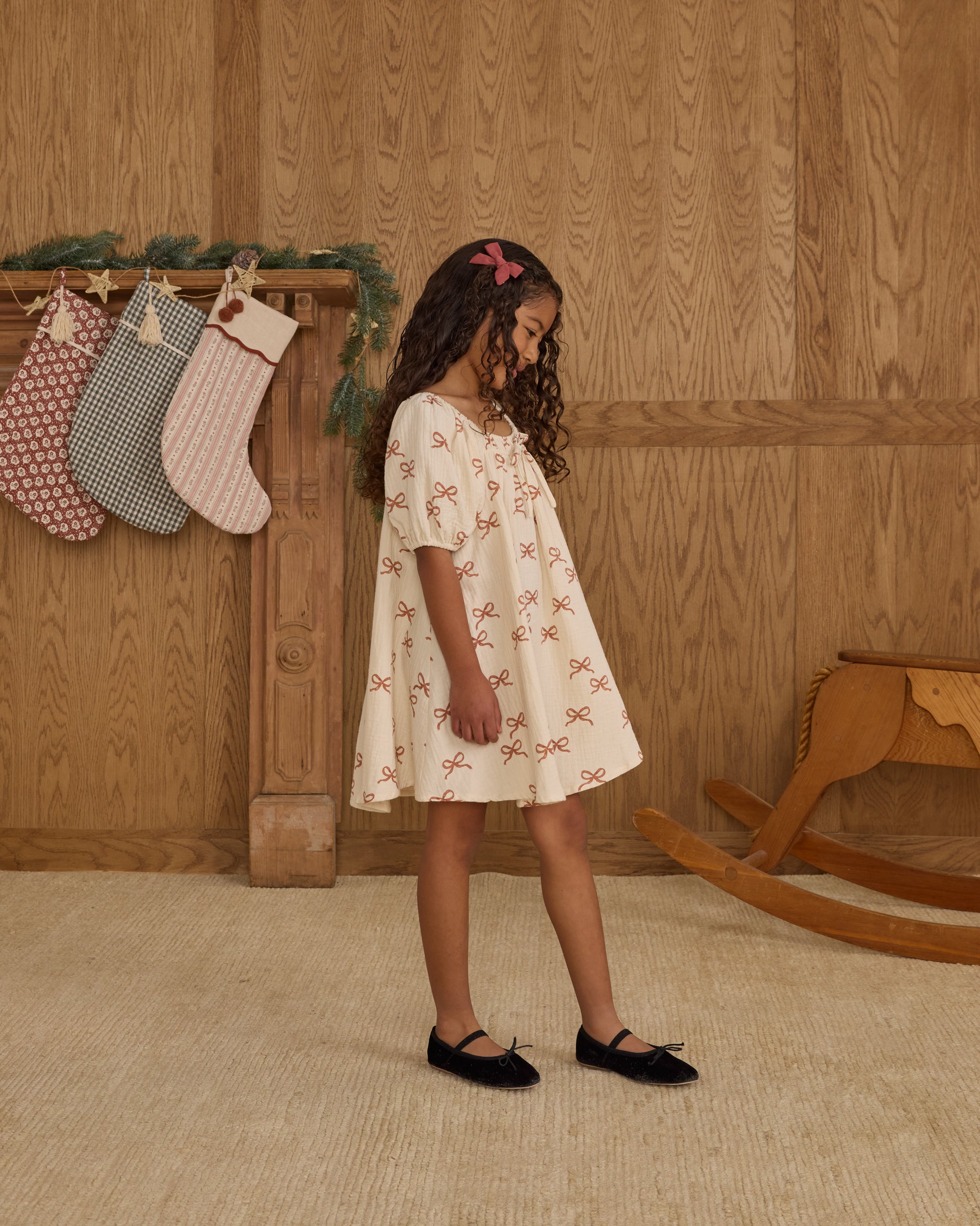 Sabrina Mini Dress || Ruby Bows