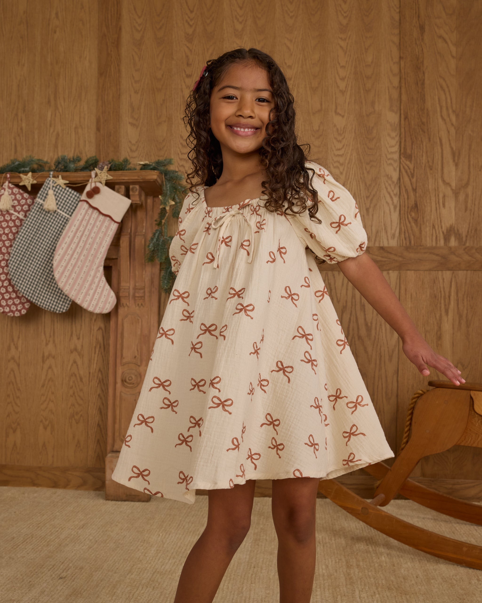 Sabrina Mini Dress || Ruby Bows