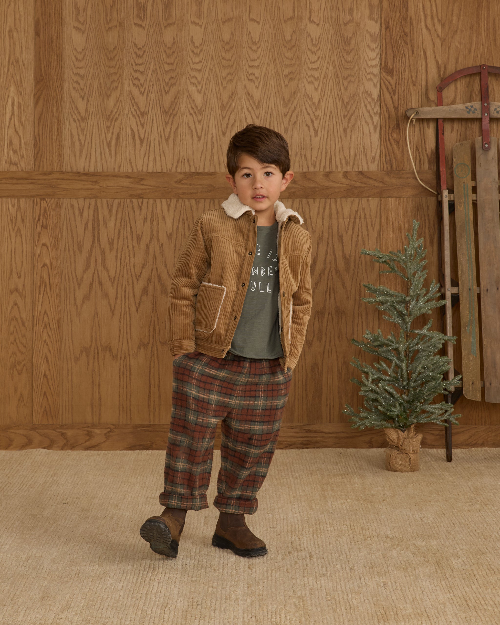 Palmer Pant || Holiday Plaid