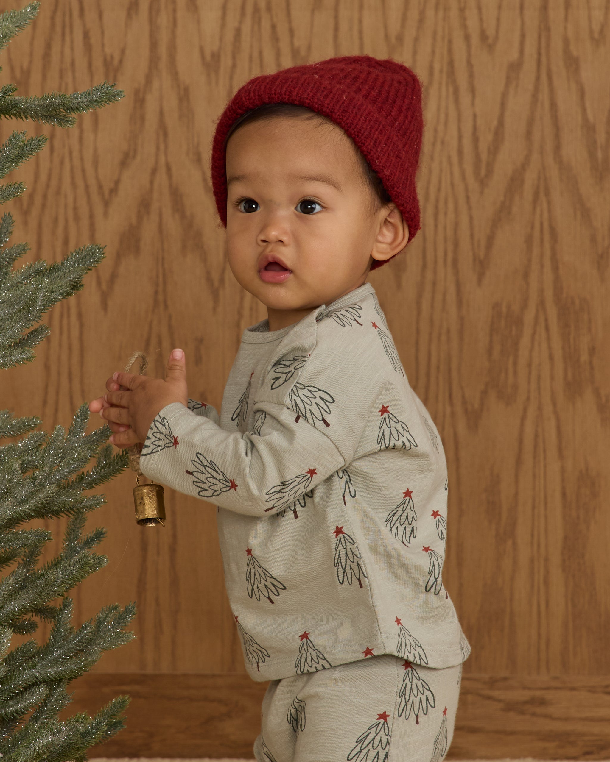 Long Sleeve Tee + Pant Set || Trees