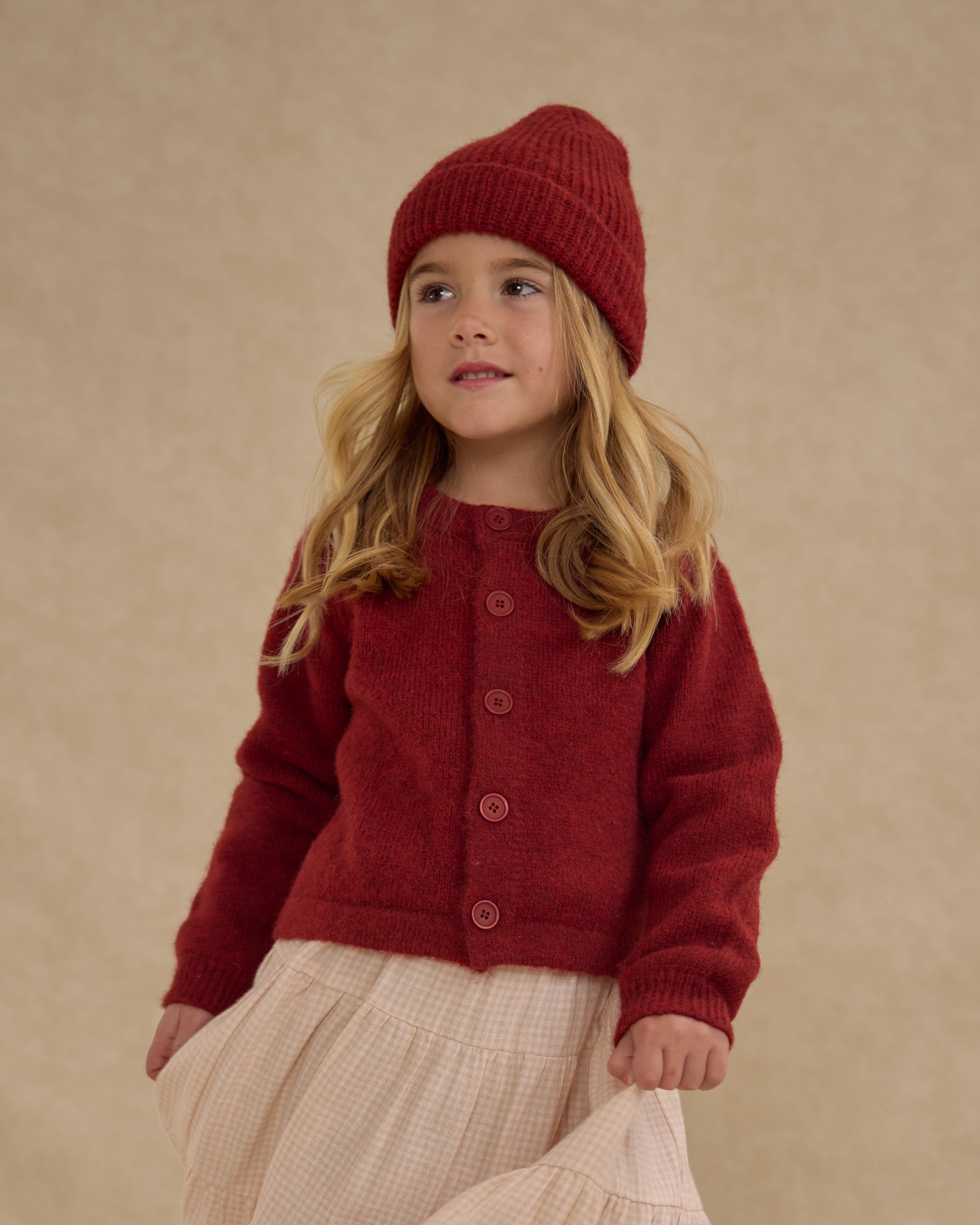 Fuzzy Cardigan || Ruby