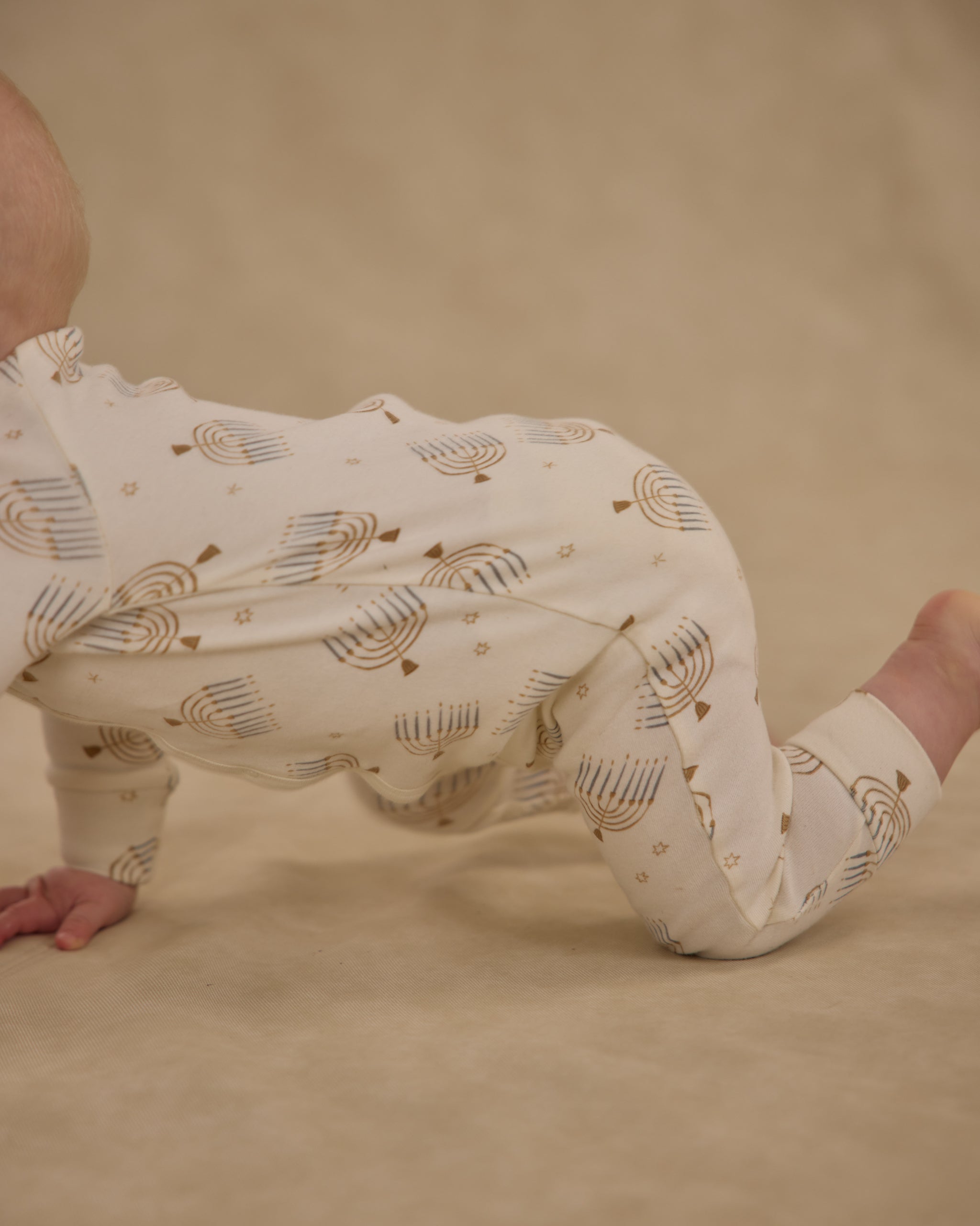 Organic Long John Pajamas || Hanukkah